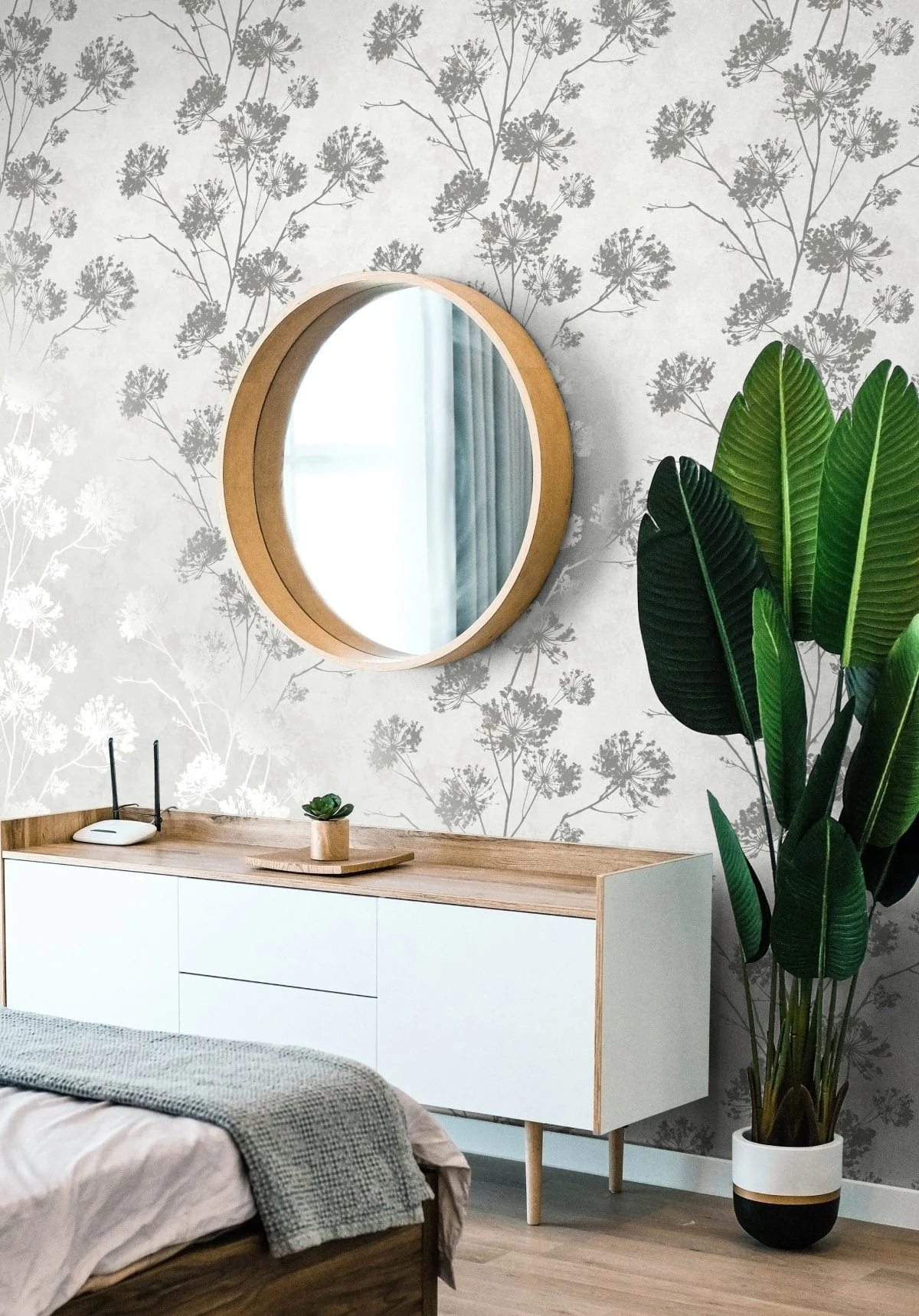 Dandelion Floral Peel and Stick Removable Wallpaper - Image 15