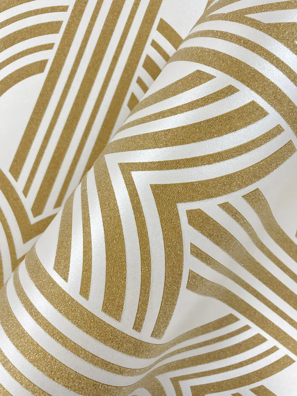 Deco Arches Glass Beaded Geometric Unpasted Wallpaper - Image 16