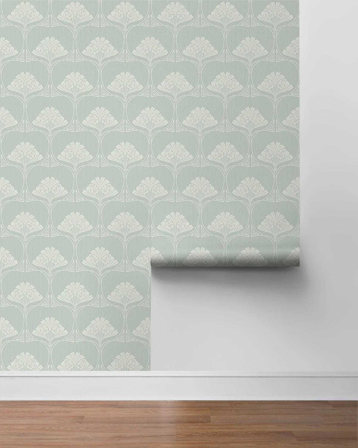 Deco Floral Premium Screen Printed Peel and Stick Removable Wallpaper - Image 15