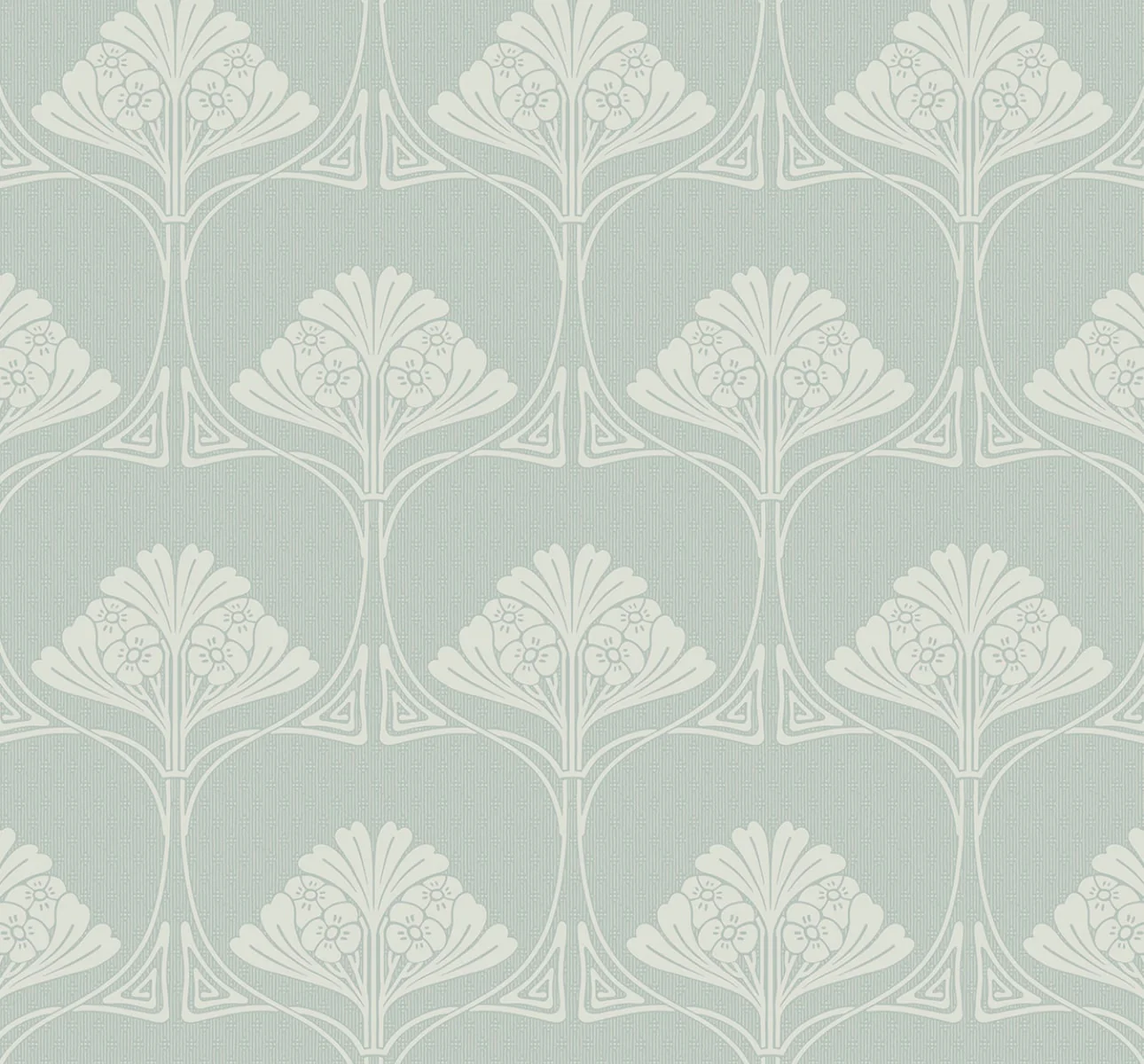 Deco Floral Premium Screen Printed Peel and Stick Removable Wallpaper - Image 9