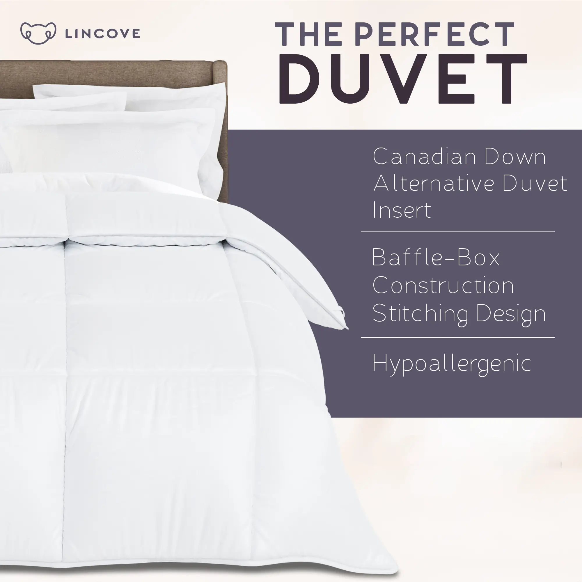 Down Alternative Duvet Comforter - Made In Canada - Image 7