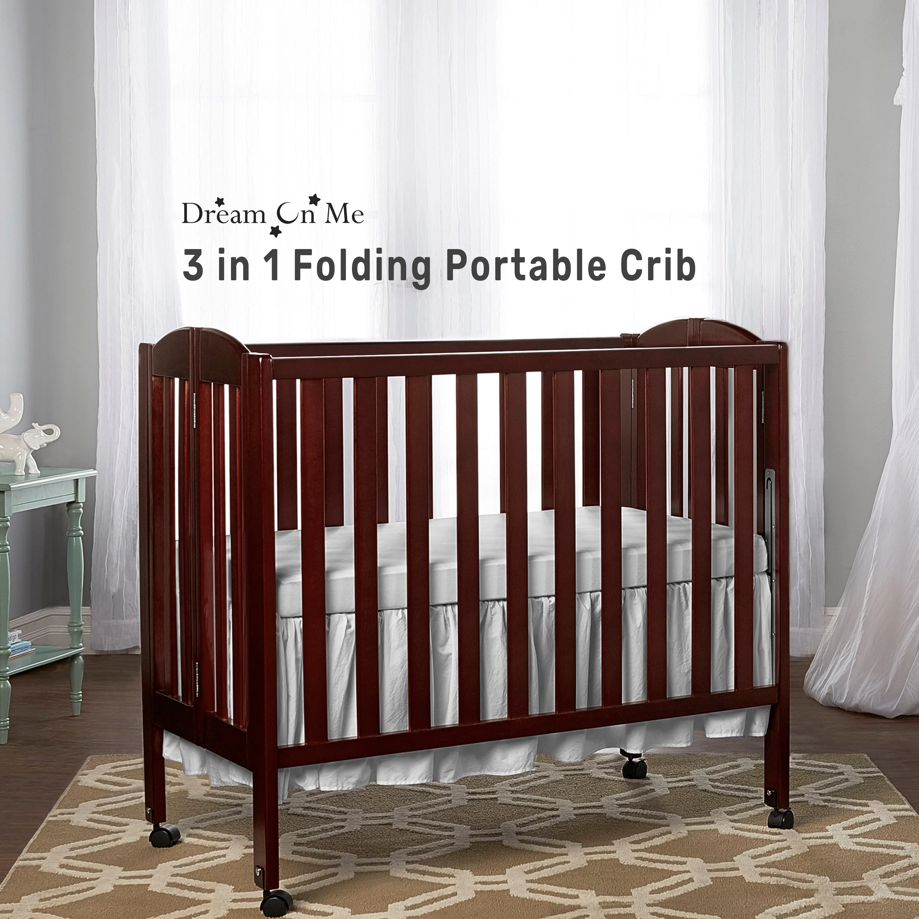 Dream On Me 3-in-1 Portable Folding Crib - Image 15