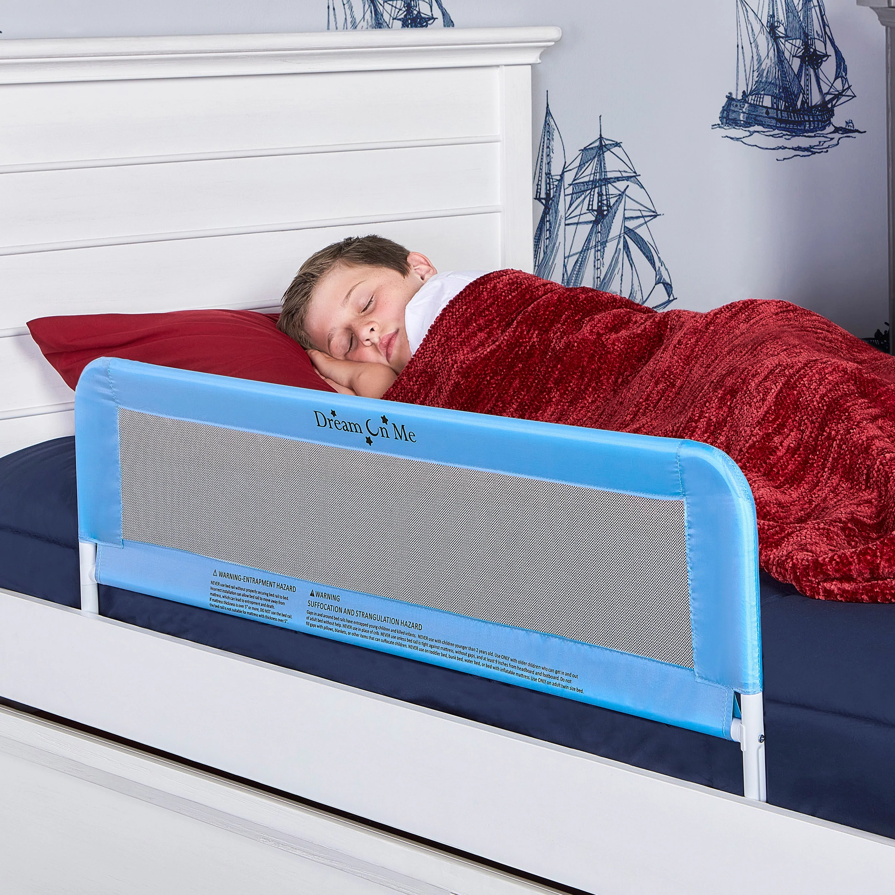 Dream On Me Adjustable Mesh Bed Rail - Image 2