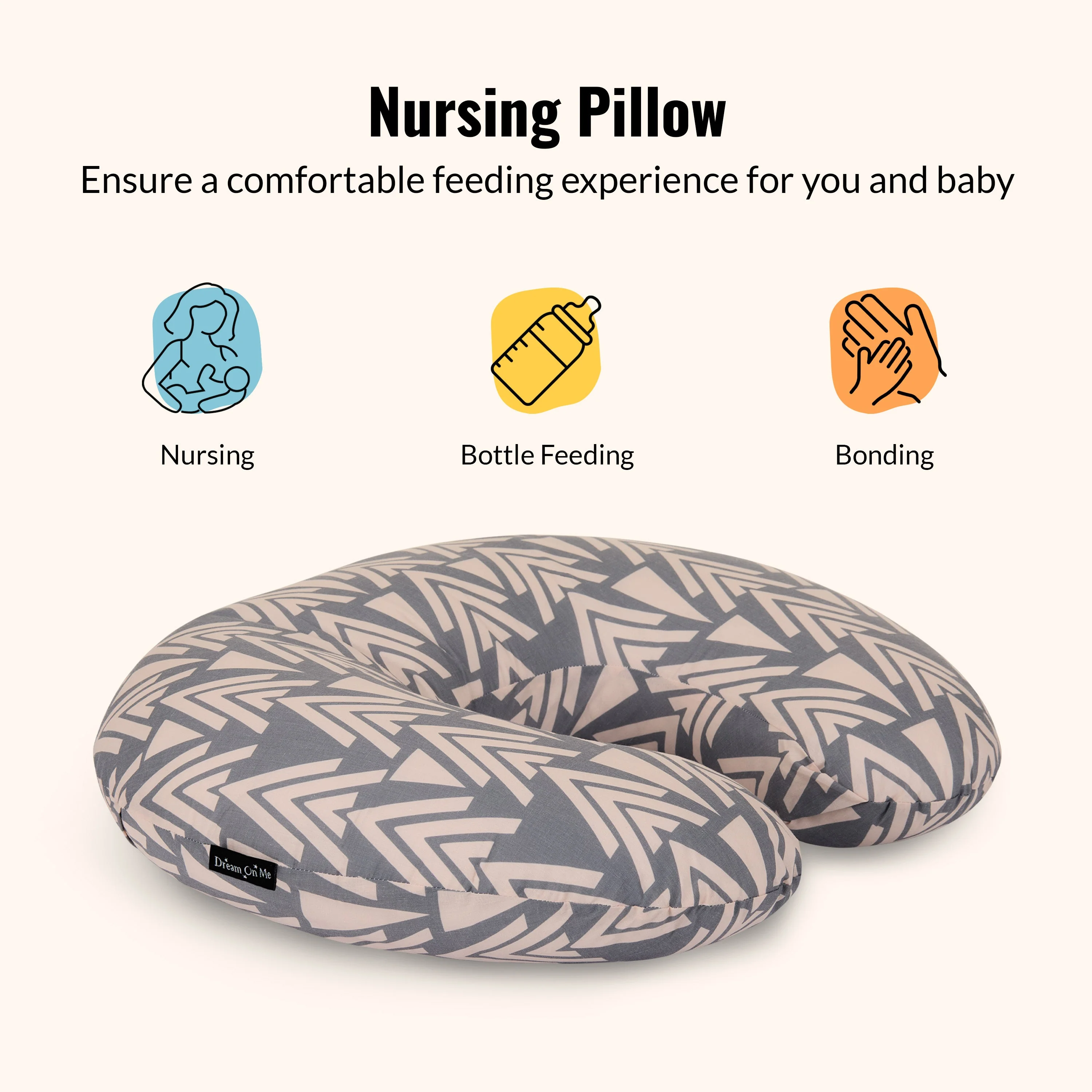 Dream On Me Beeboo Nursing Pillow And Positioner - Image 35