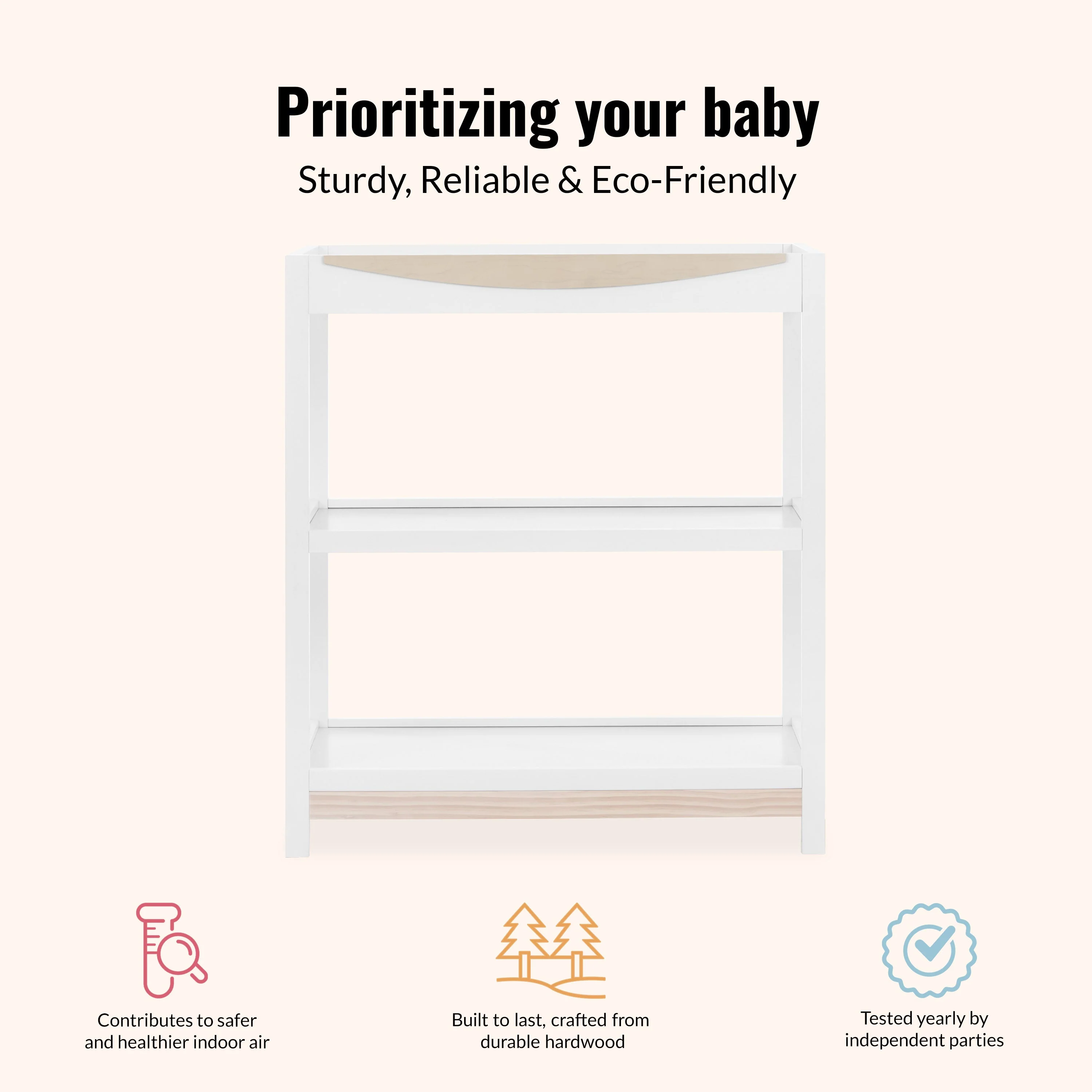 Dream On Me Emerson Baby Changing Table - Image 5