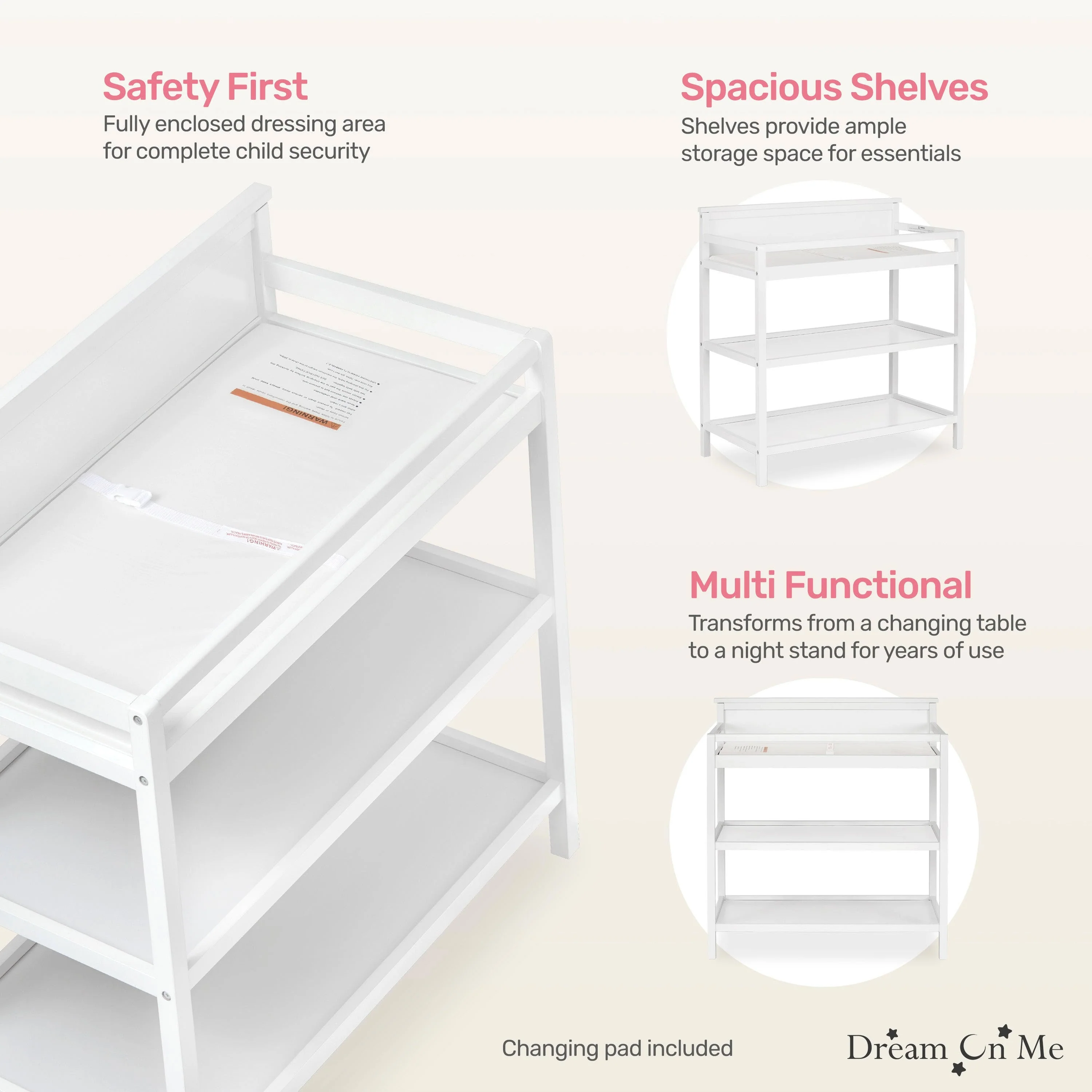 Dream On Me Jax Universal Changing table - Image 35