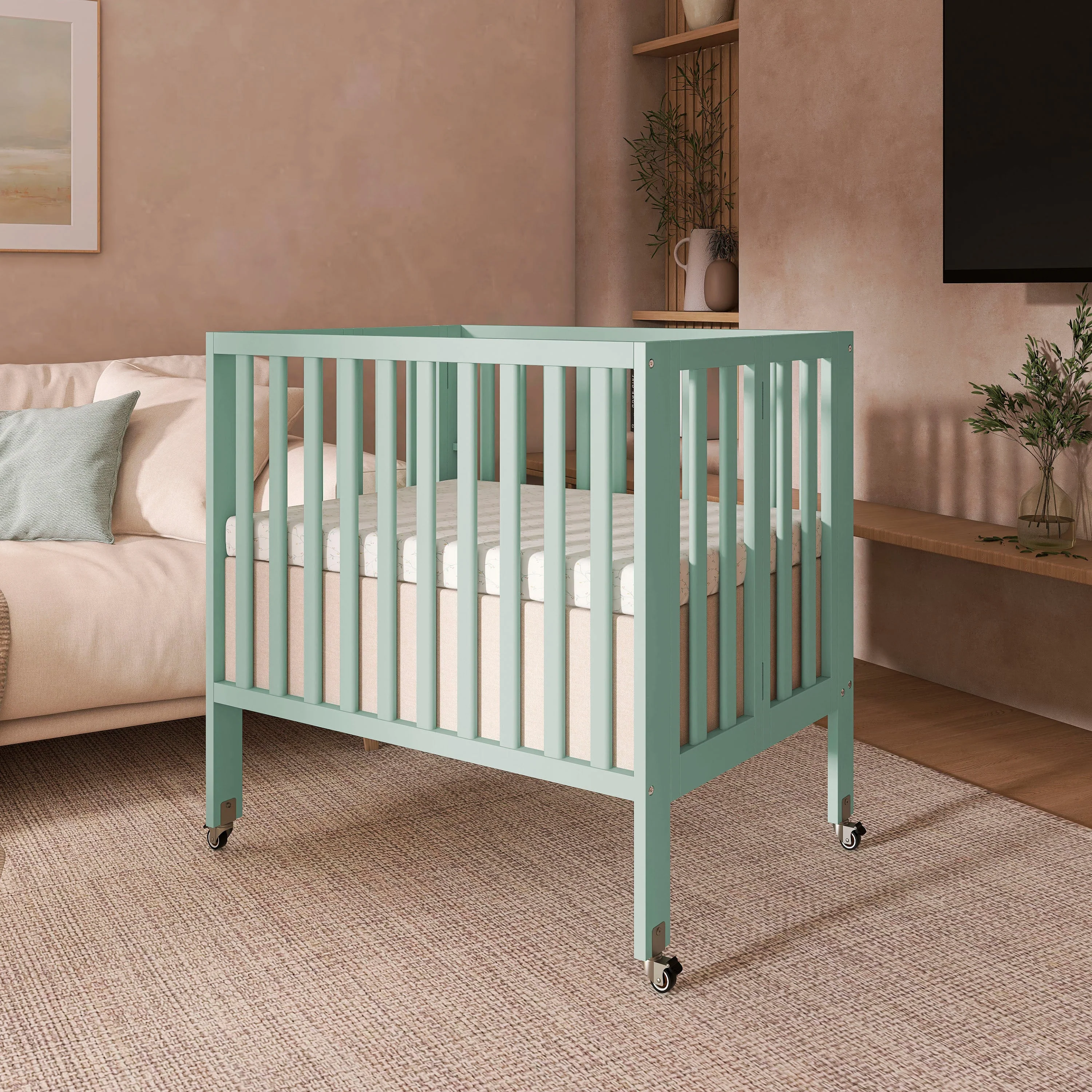 Dream On Me Jett Non Full Size Folding Crib