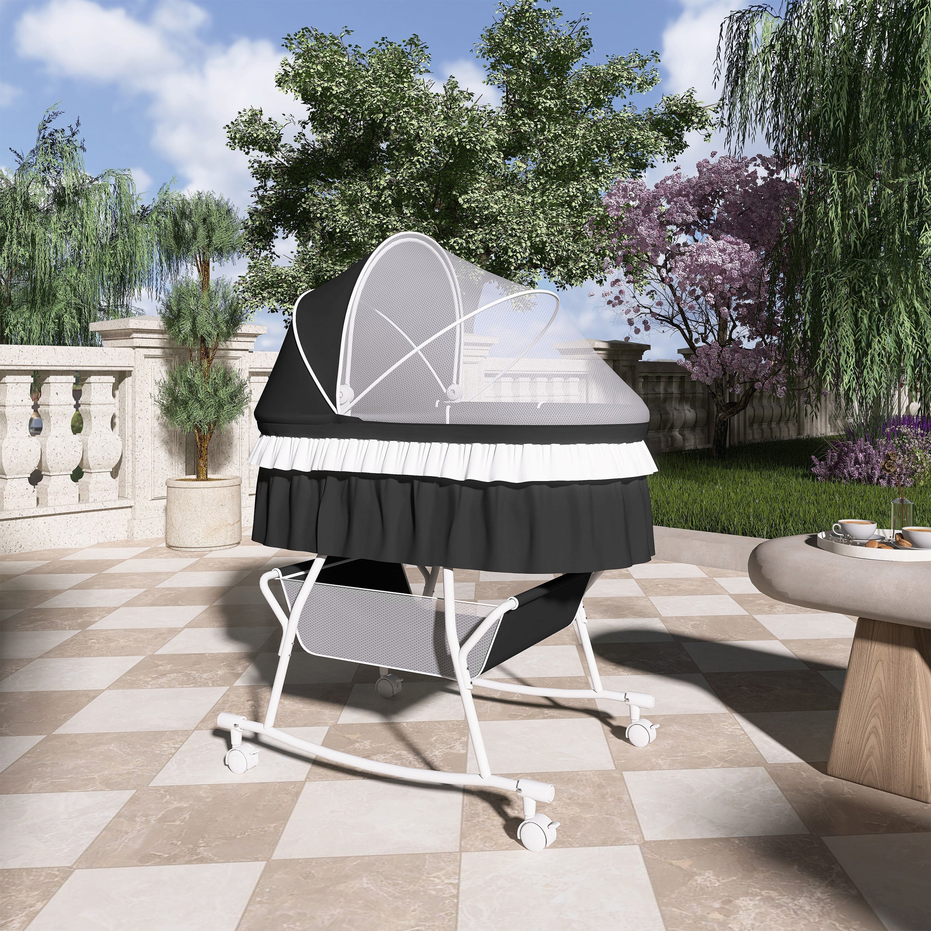 Dream On Me Lacy Portable 2-In-1 Bassinet - Image 15