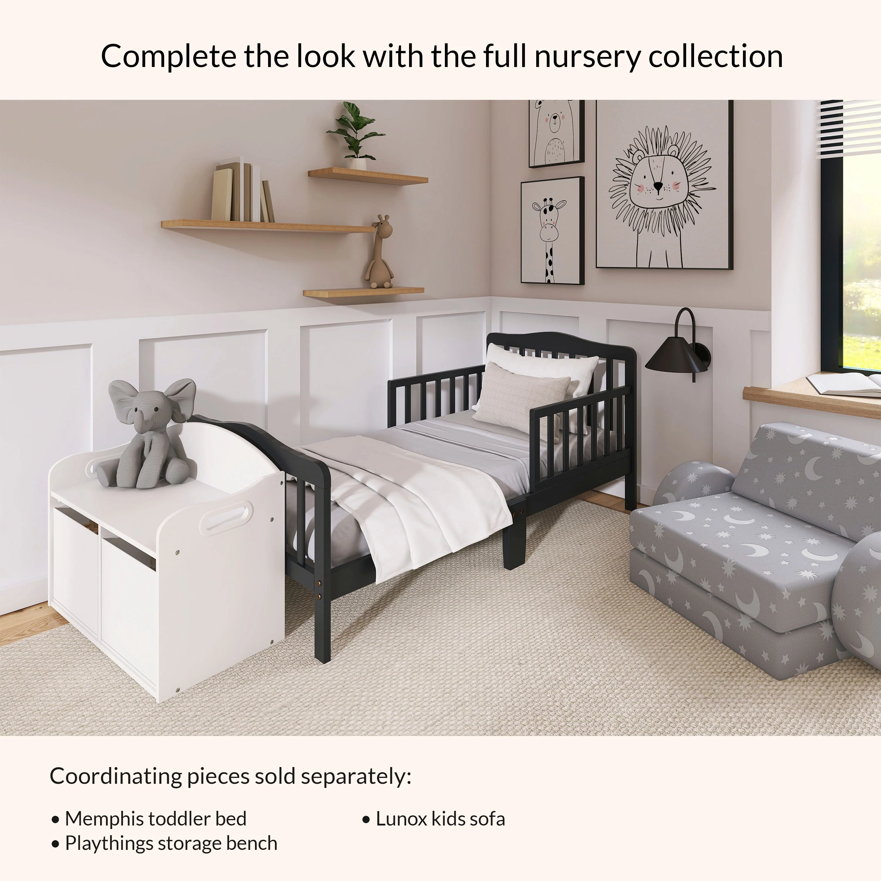 Dream On Me Memphis Classic Design Toddler Bed - Image 24