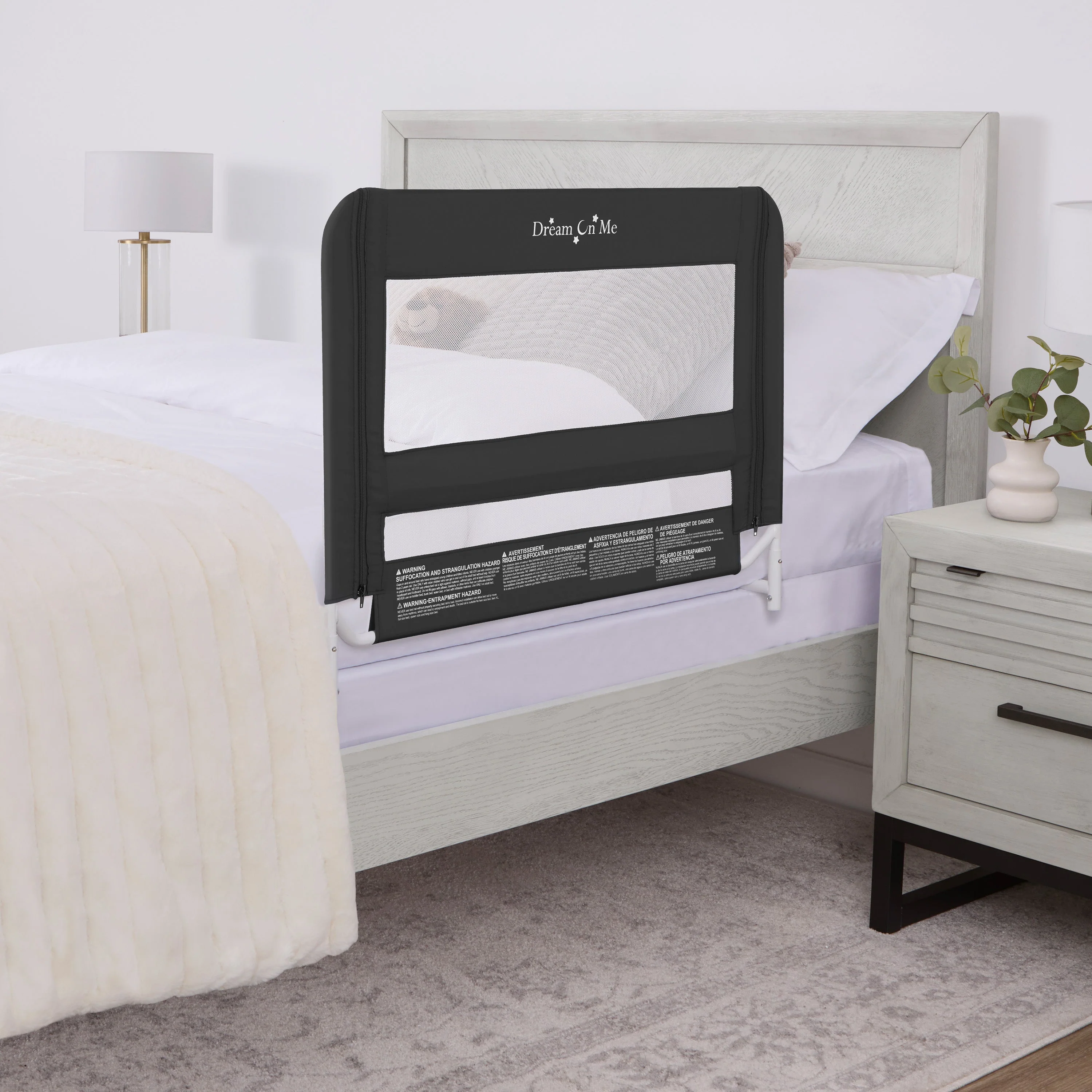 Dream On Me Mesh Security Bed Rail - Image 9