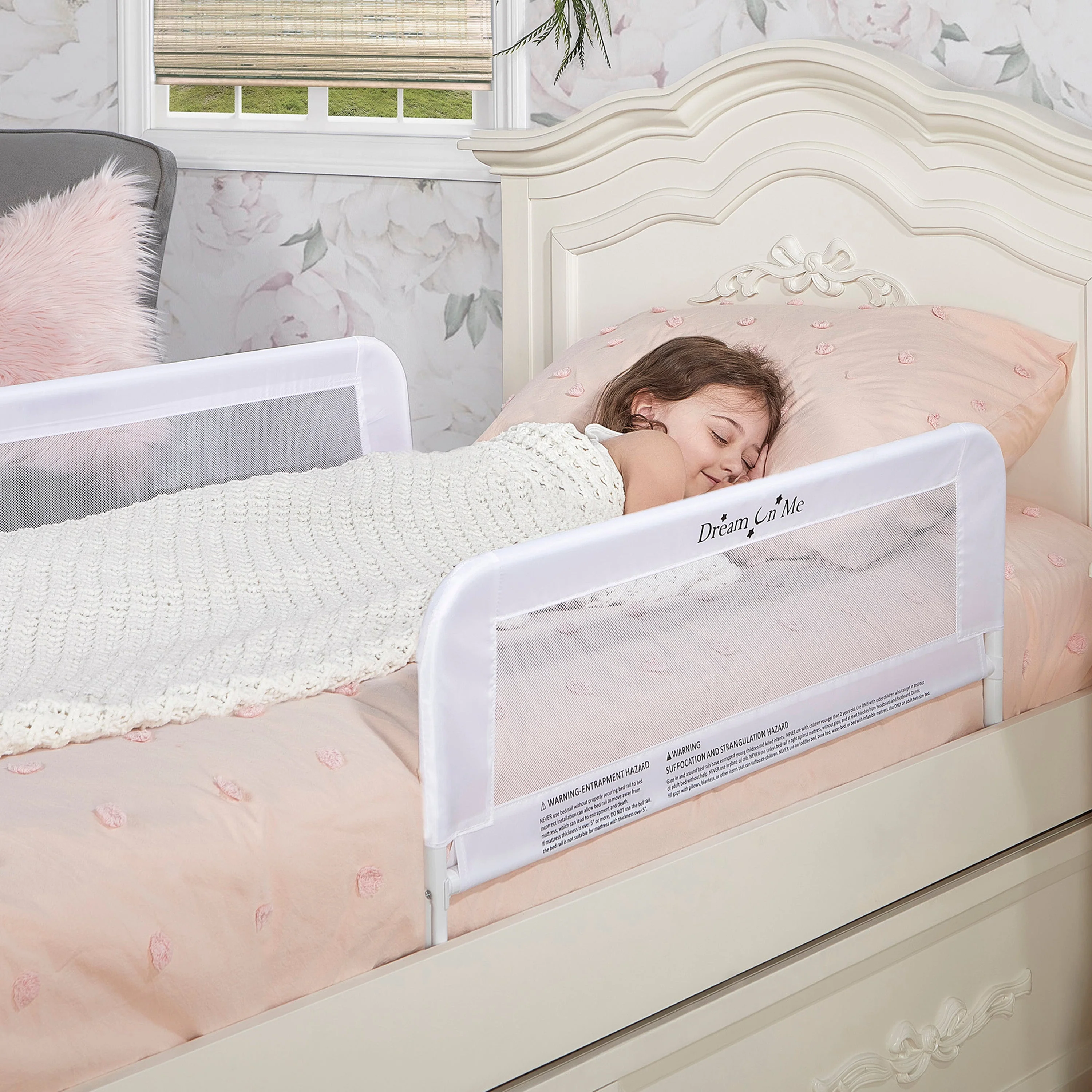 Dream On Me Mesh Security Bed Rails, Double Pack - Image 26
