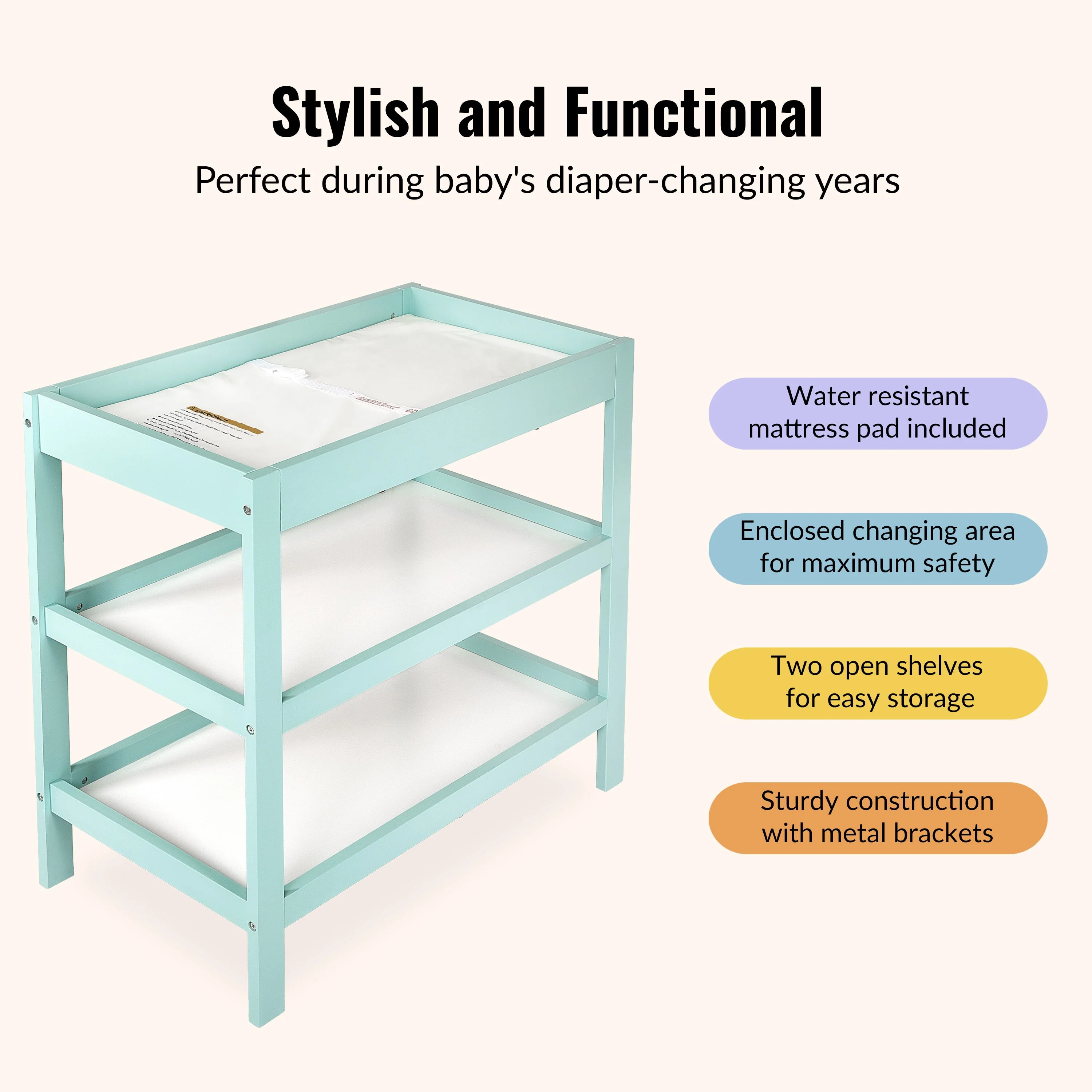 Dream On Me Ridgefield Changing Table - Image 10