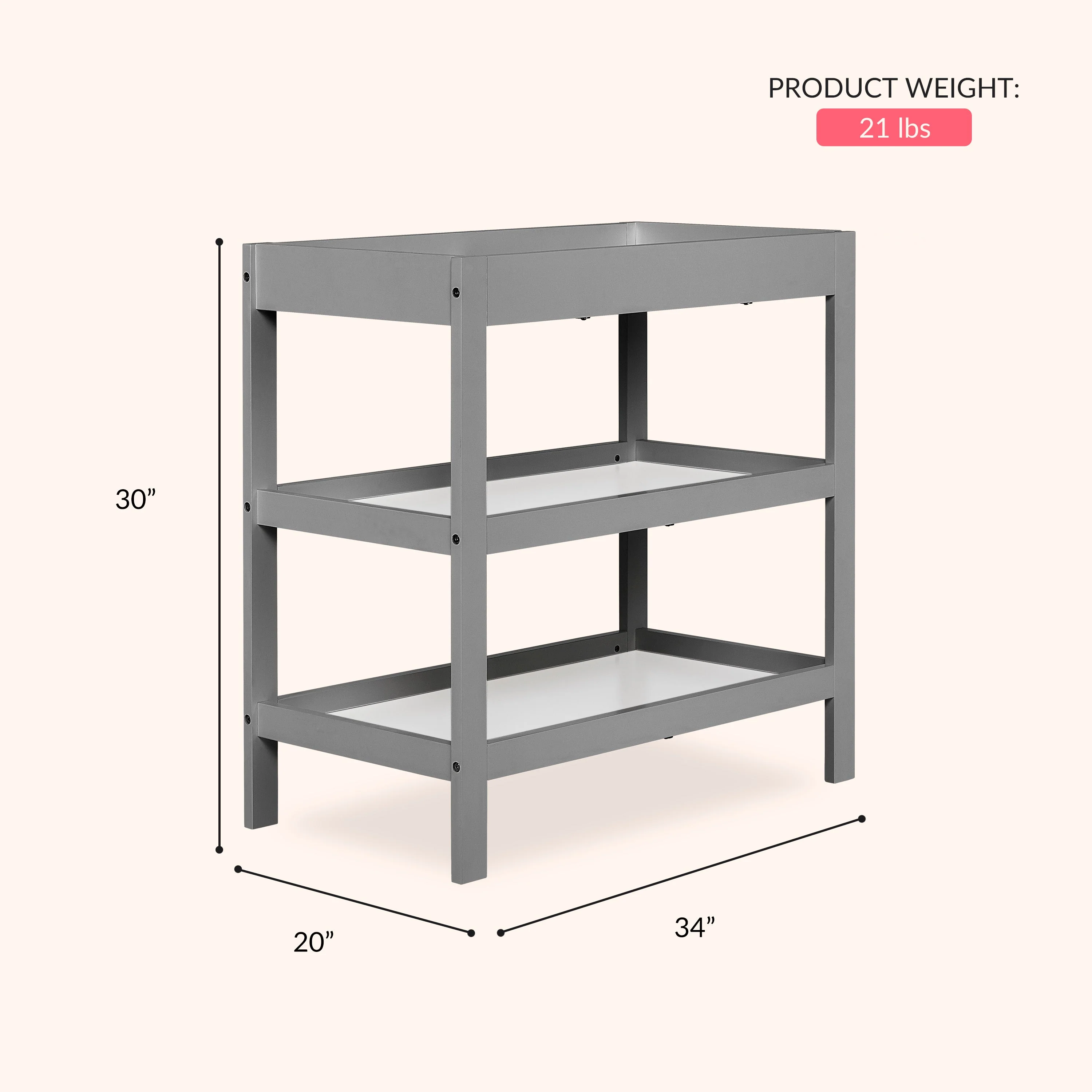 Dream On Me Ridgefield Changing Table - Image 13