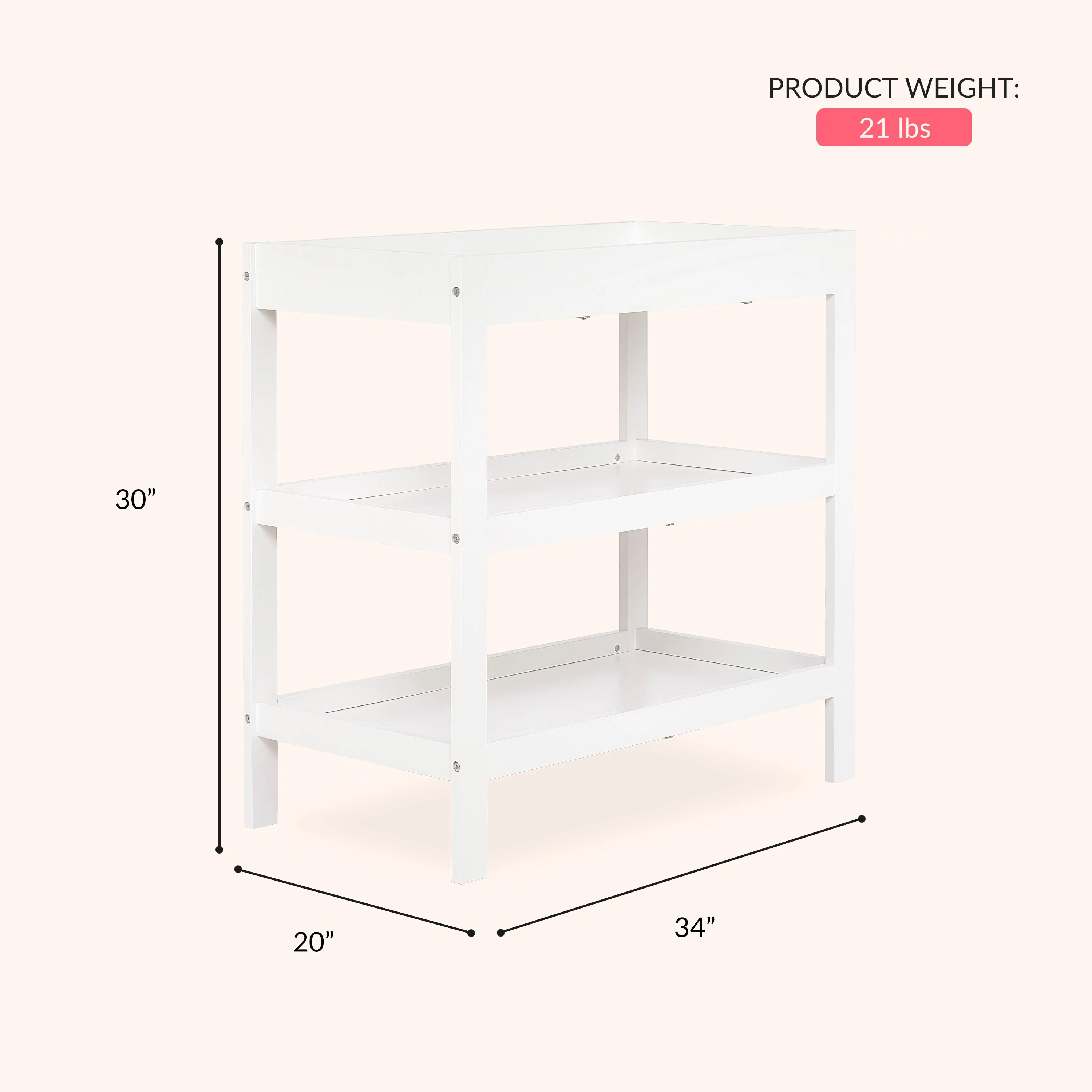 Dream On Me Ridgefield Changing Table - Image 18
