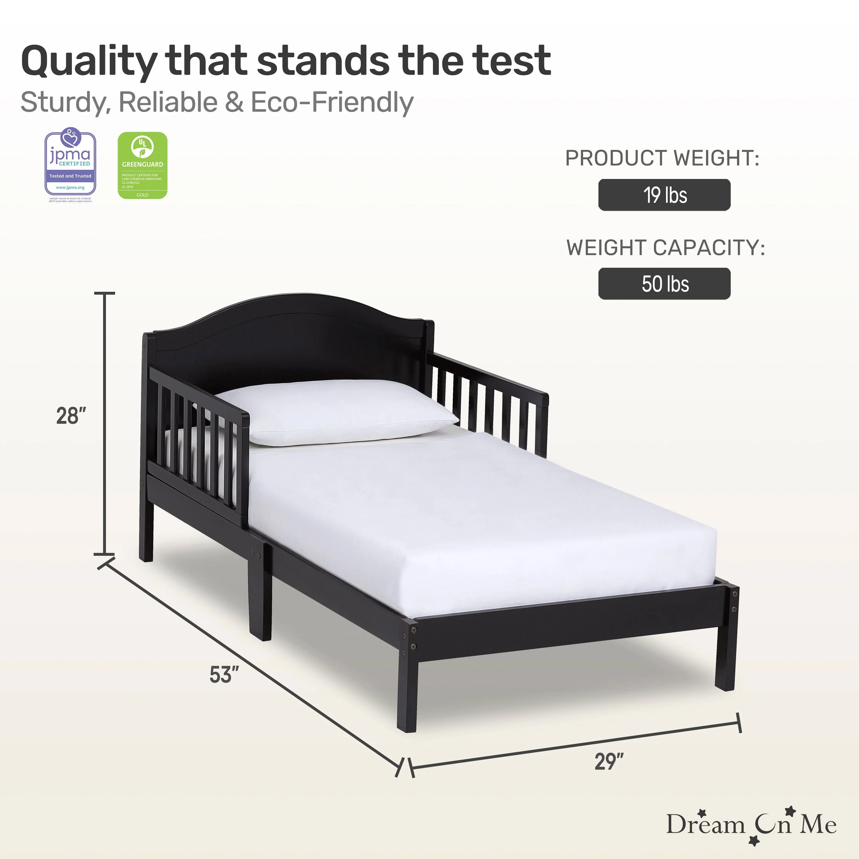 Dream On Me Sydney Toddler bed - Image 21