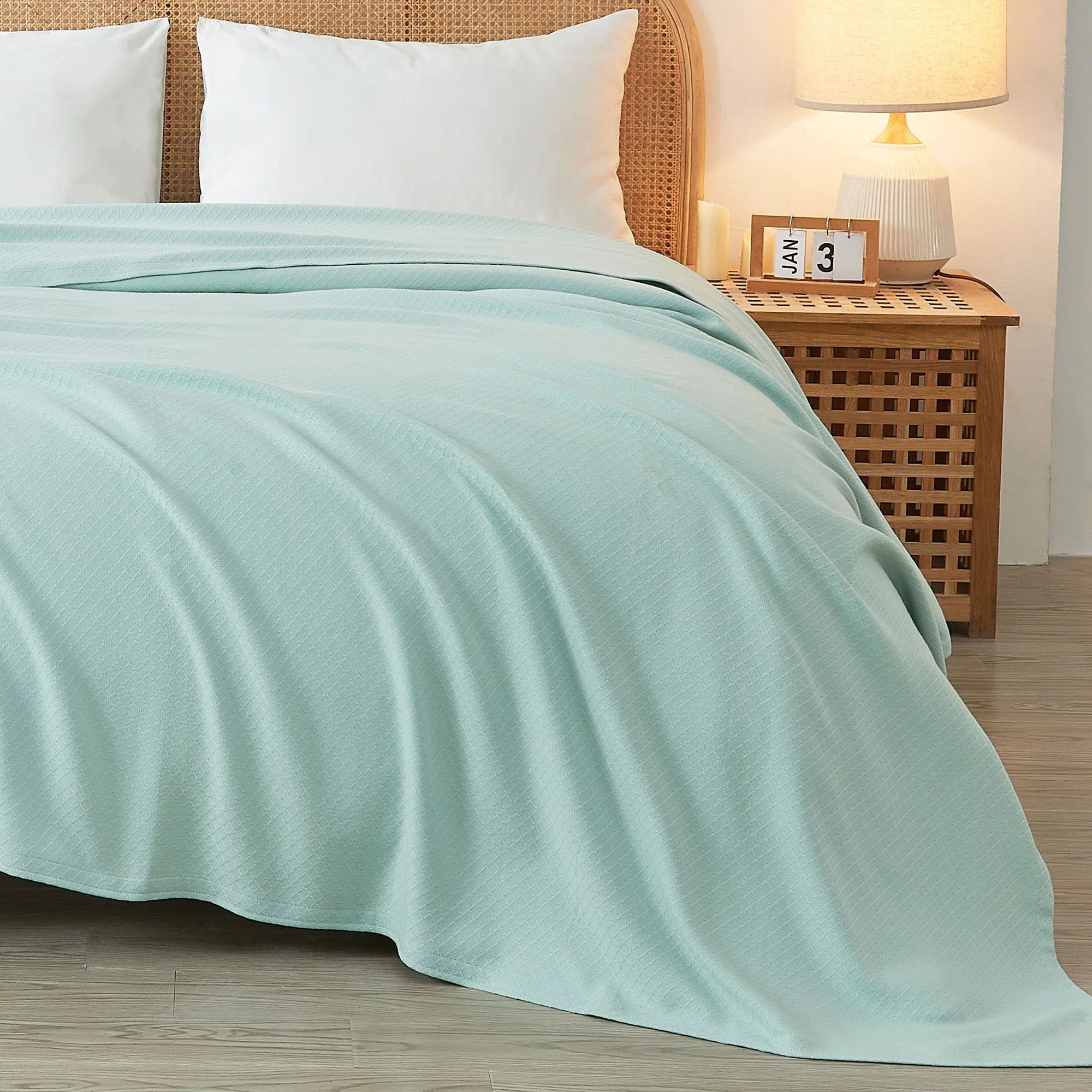 Egyptian Cotton Diamond Blanket - Image 12