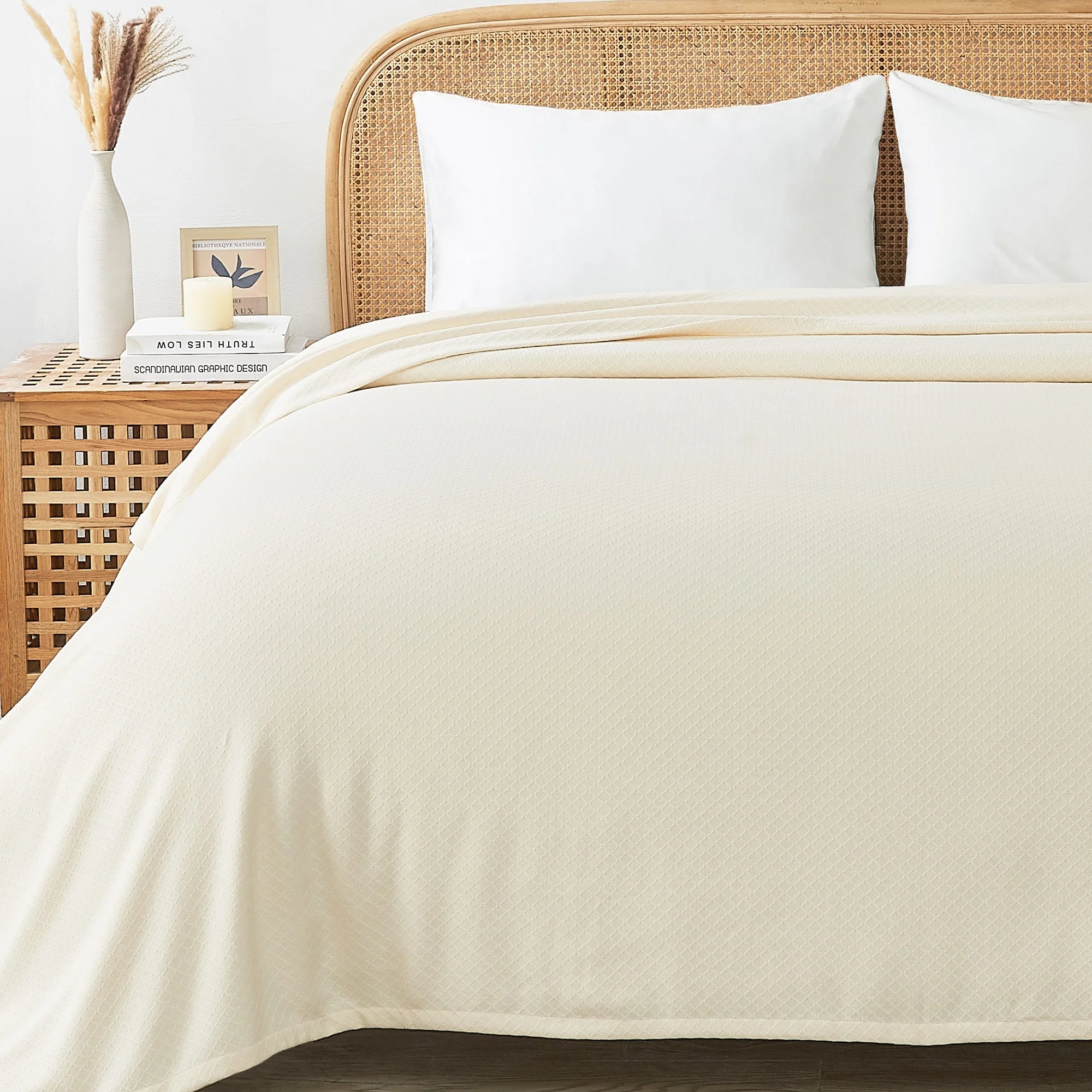 Egyptian Cotton Diamond Blanket - Image 27