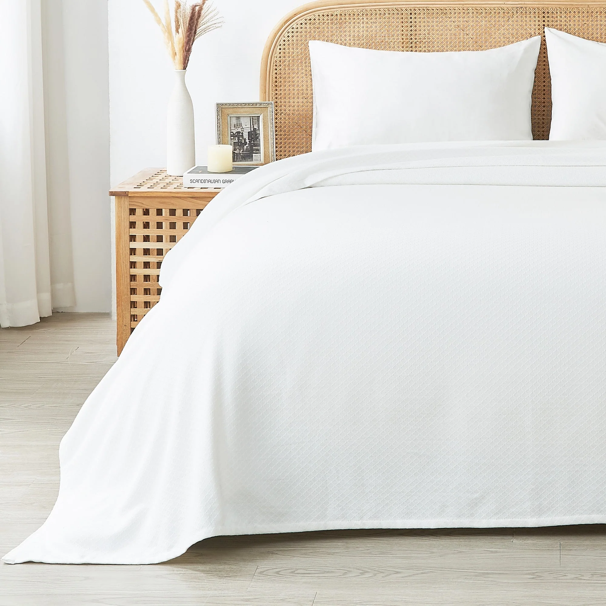 Egyptian Cotton Diamond Blanket - Image 47