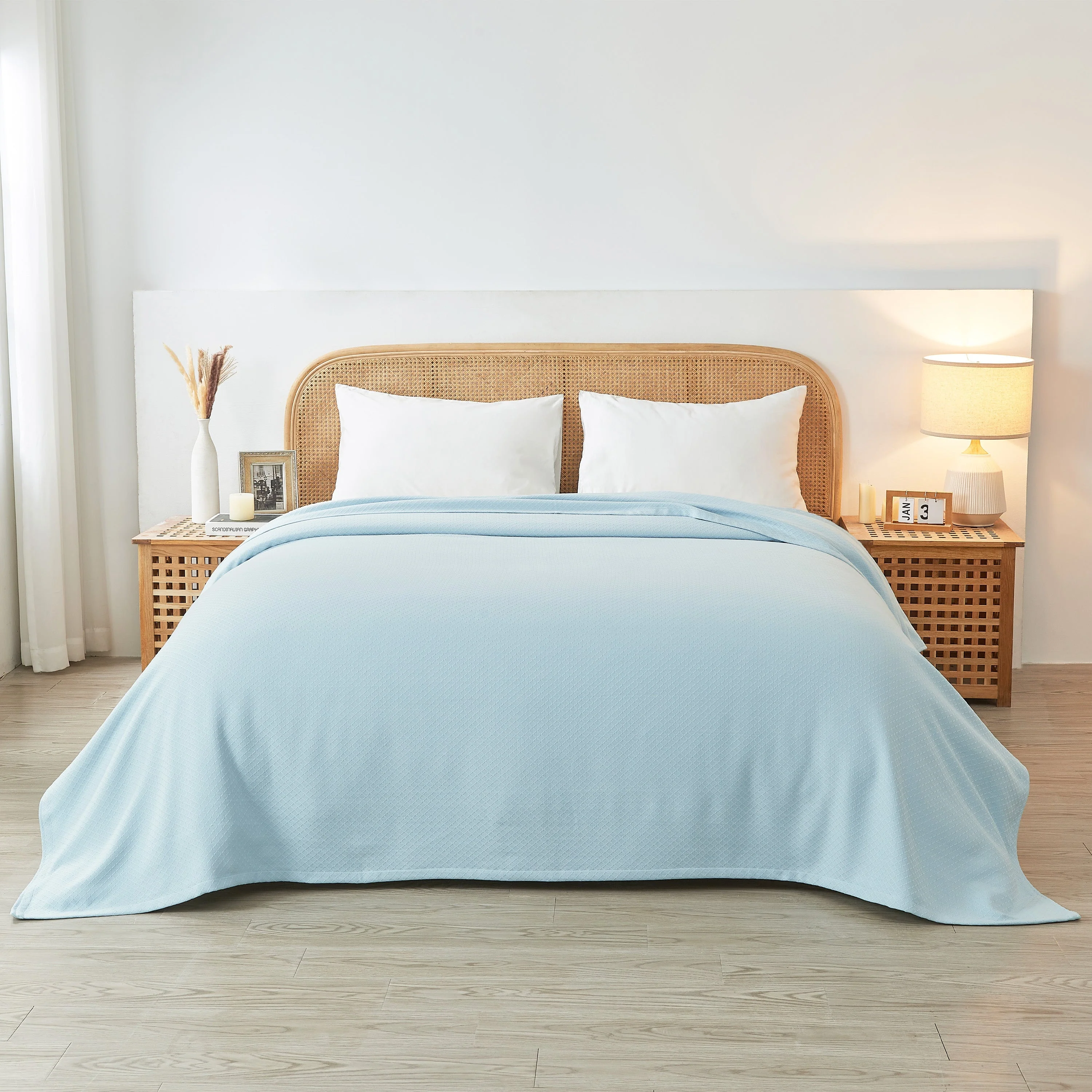 Egyptian Cotton Diamond Blanket - Image 9