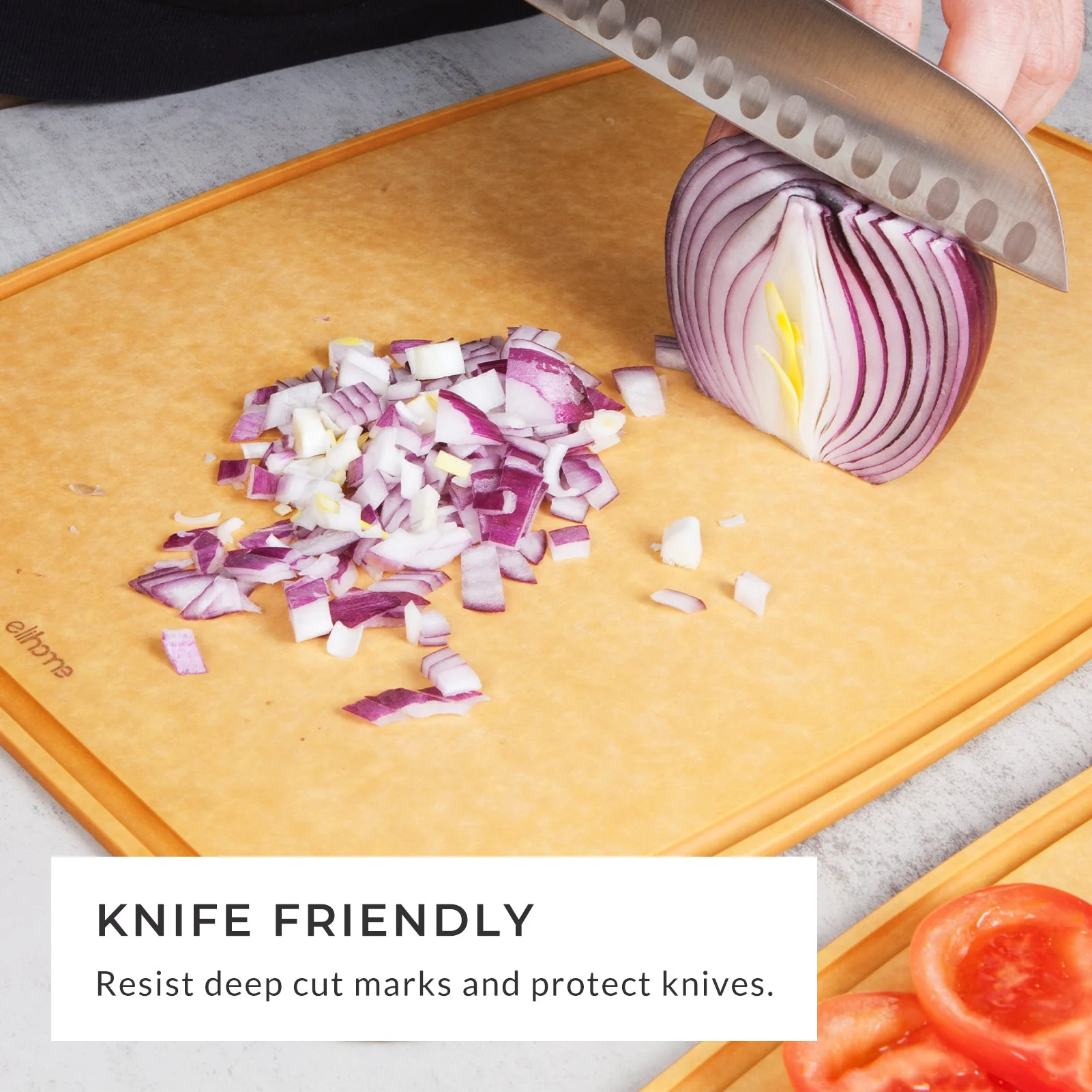 Essential Series Cutting Board, Large- 14" x 10" - Image 5