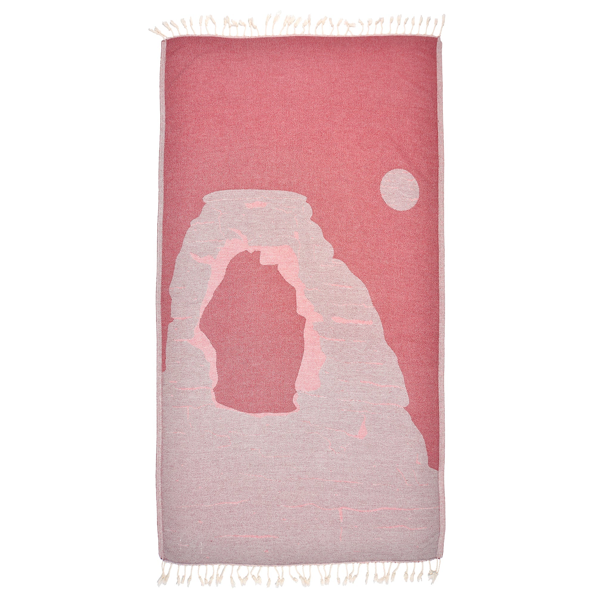 Exclusive Monument State Peshtemal Pure Cotton Beach Towel - Image 5