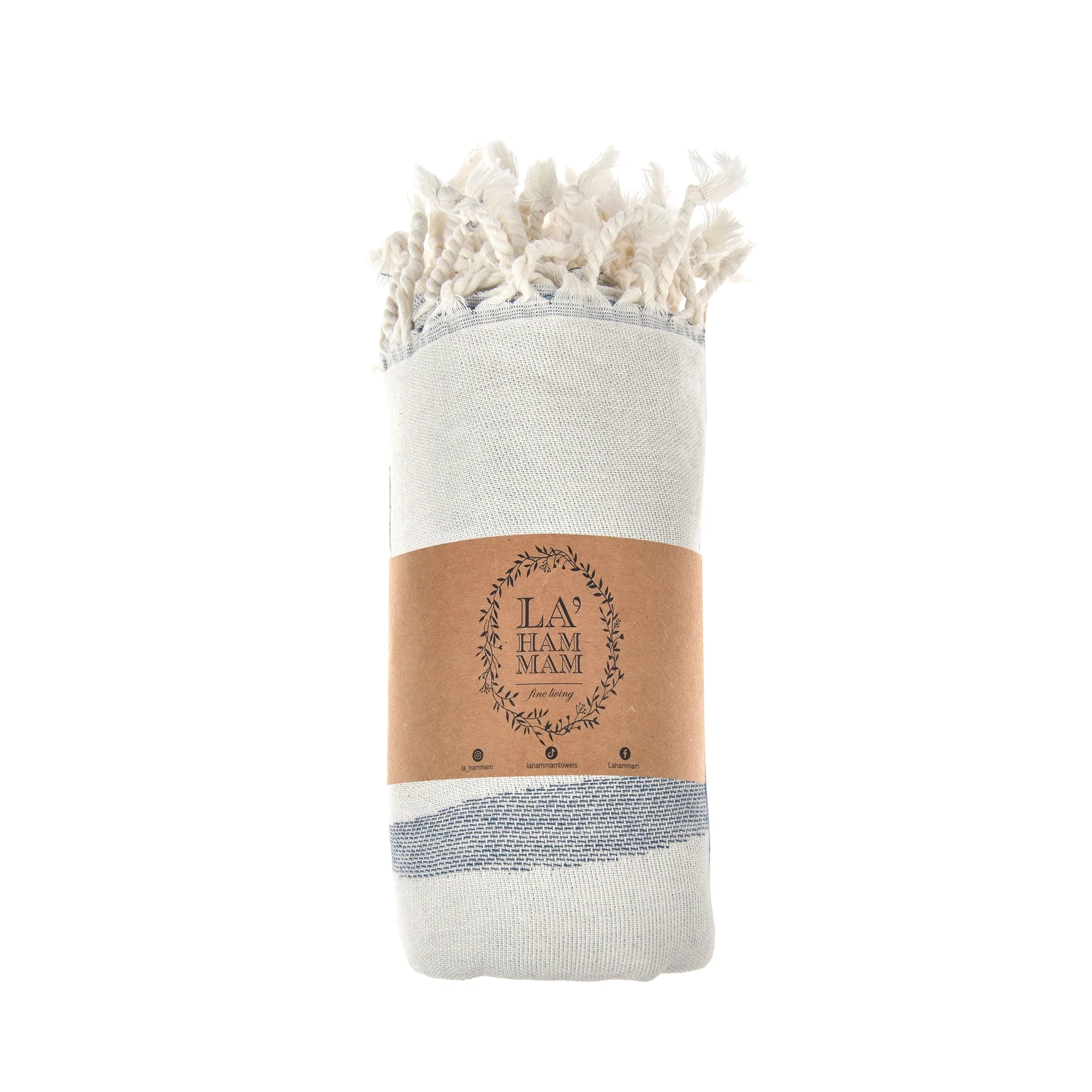 Exclusive Oasis Peshtemal Pure Cotton Beach Towel - Image 2