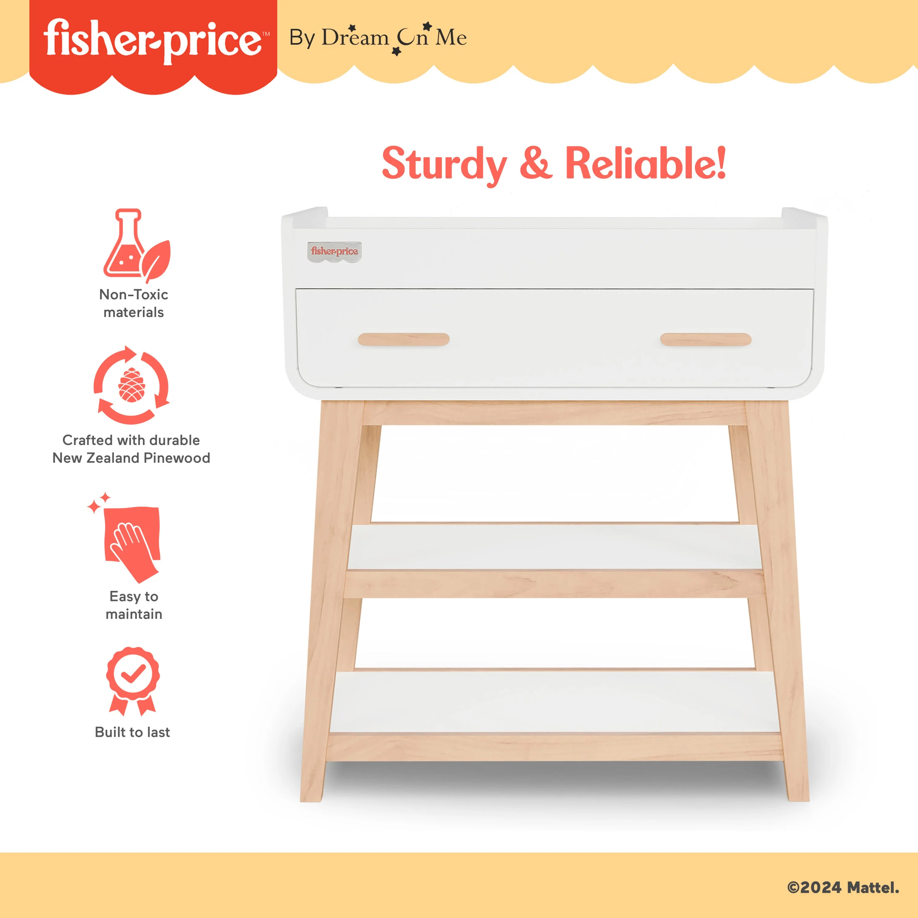 Fisher-Price Iris/Siesta Changing Table by Dream On Me - Image 10