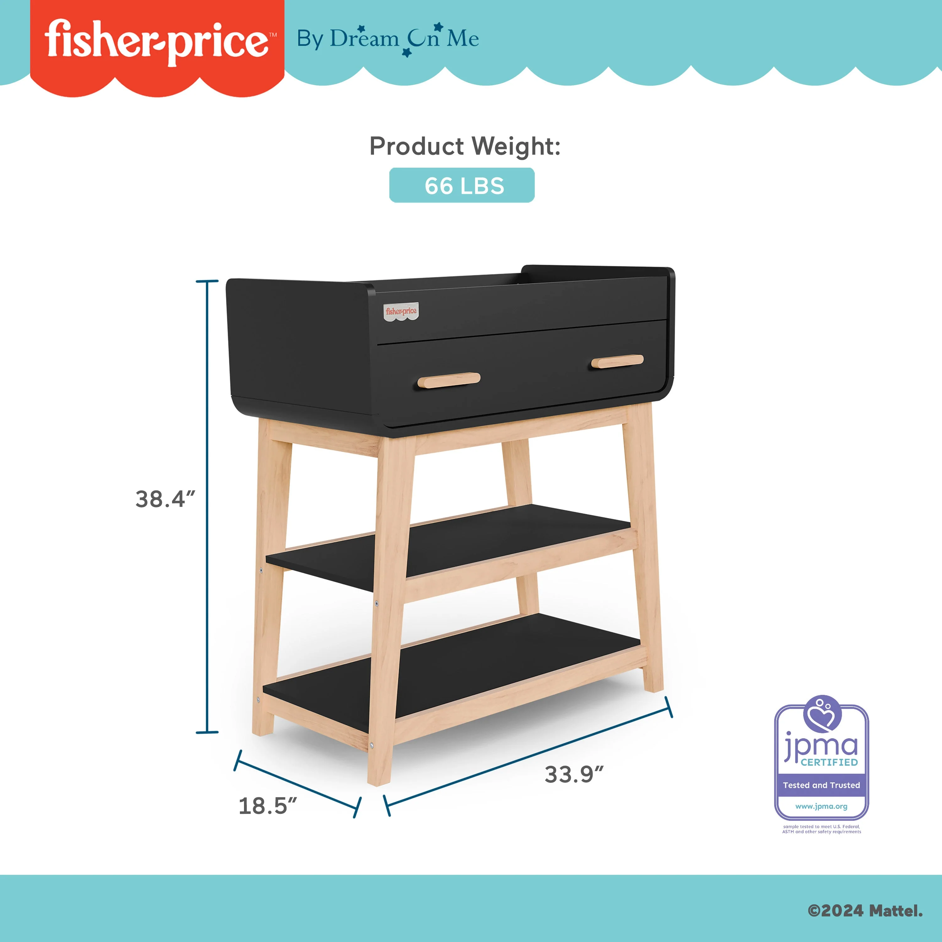 Fisher-Price Iris/Siesta Changing Table by Dream On Me - Image 2