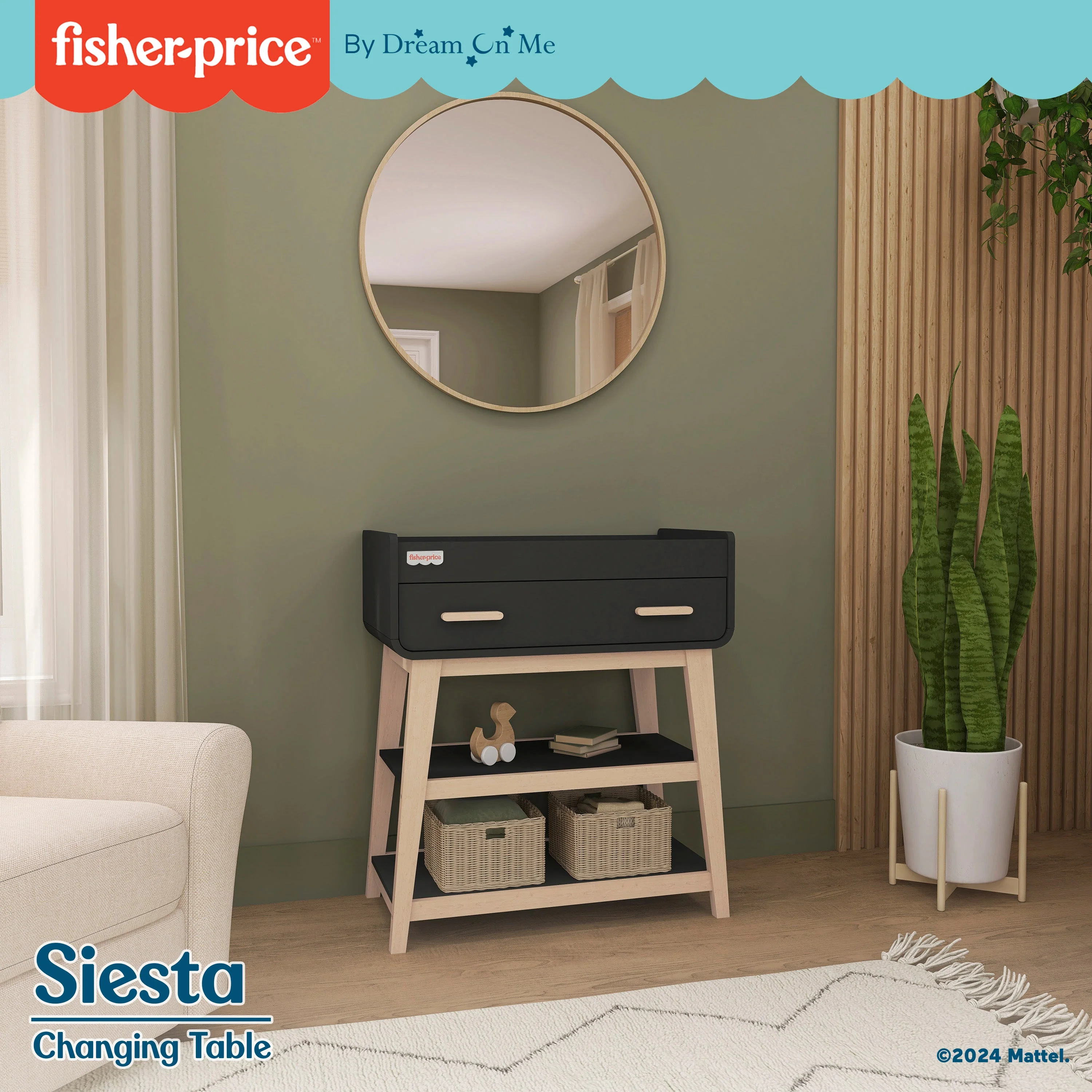 Fisher-Price Iris/Siesta Changing Table by Dream On Me - Image 3
