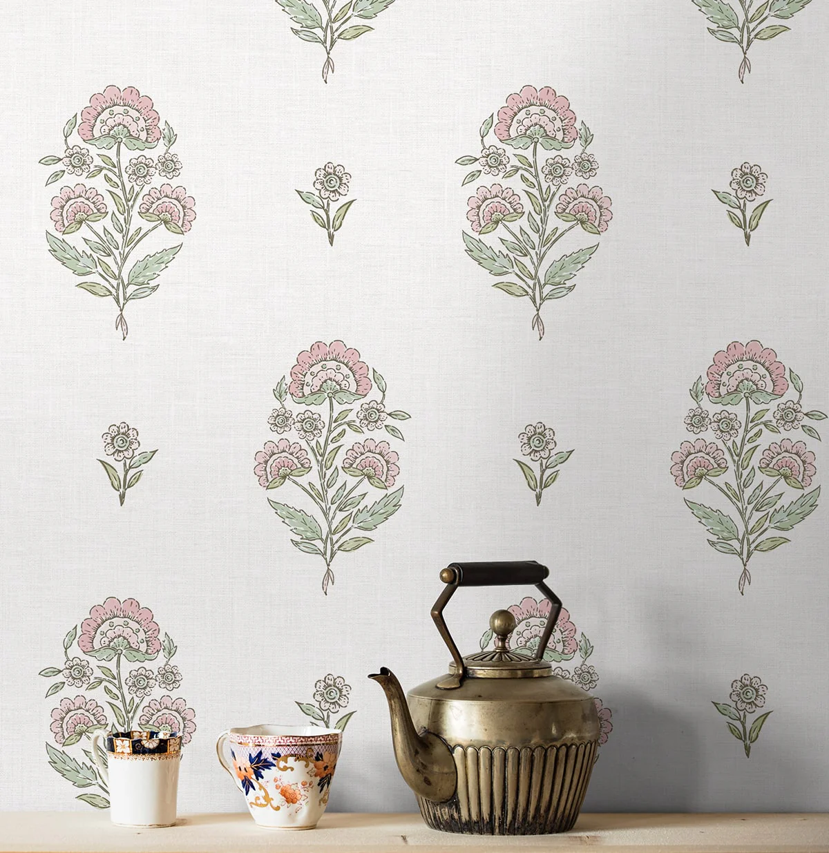 Floral Spot Premium Matte Non-Woven Peel and Stick Wallpaper - Image 5