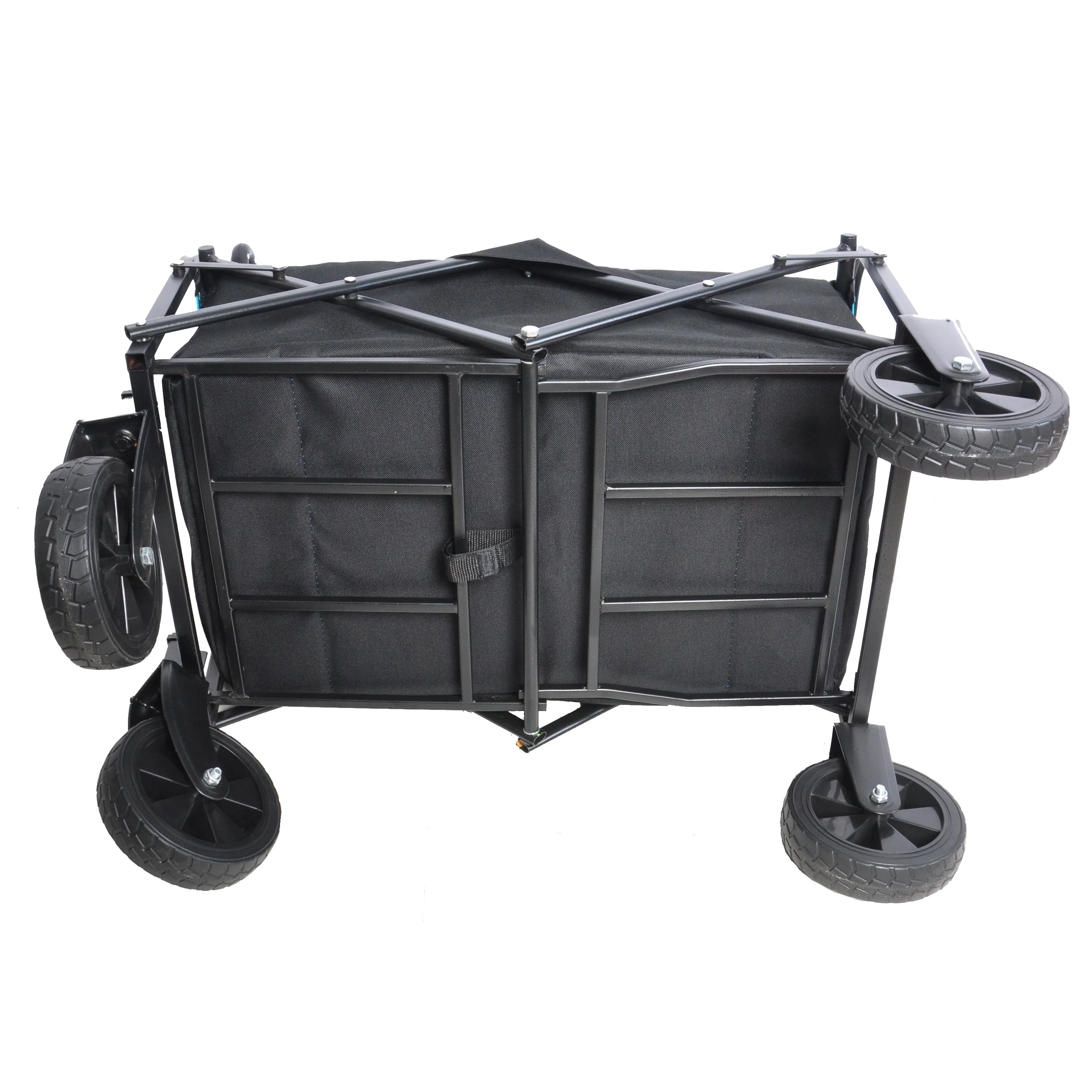Folding Wagon Garden Shopping Beach Cart - Image 57