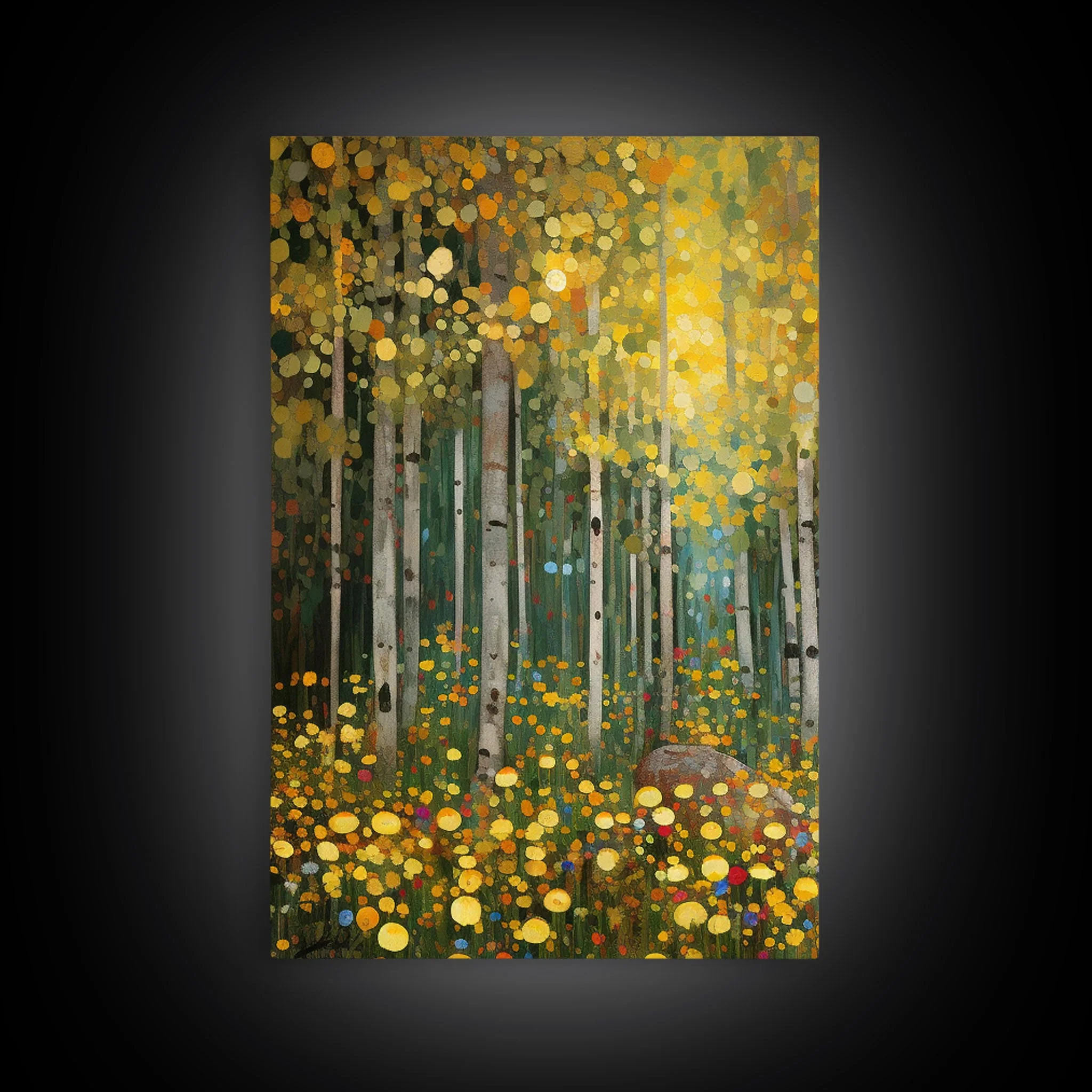 Forest Wall Art, Canvas Print, 3 Piece Wall Art - Image 10