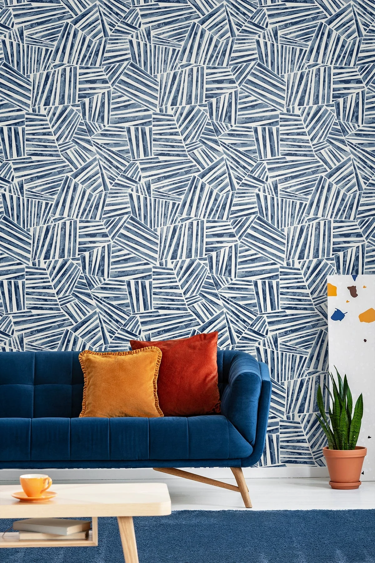 Geometric Textures Alpi Unpasted Wallpaper - Image 15