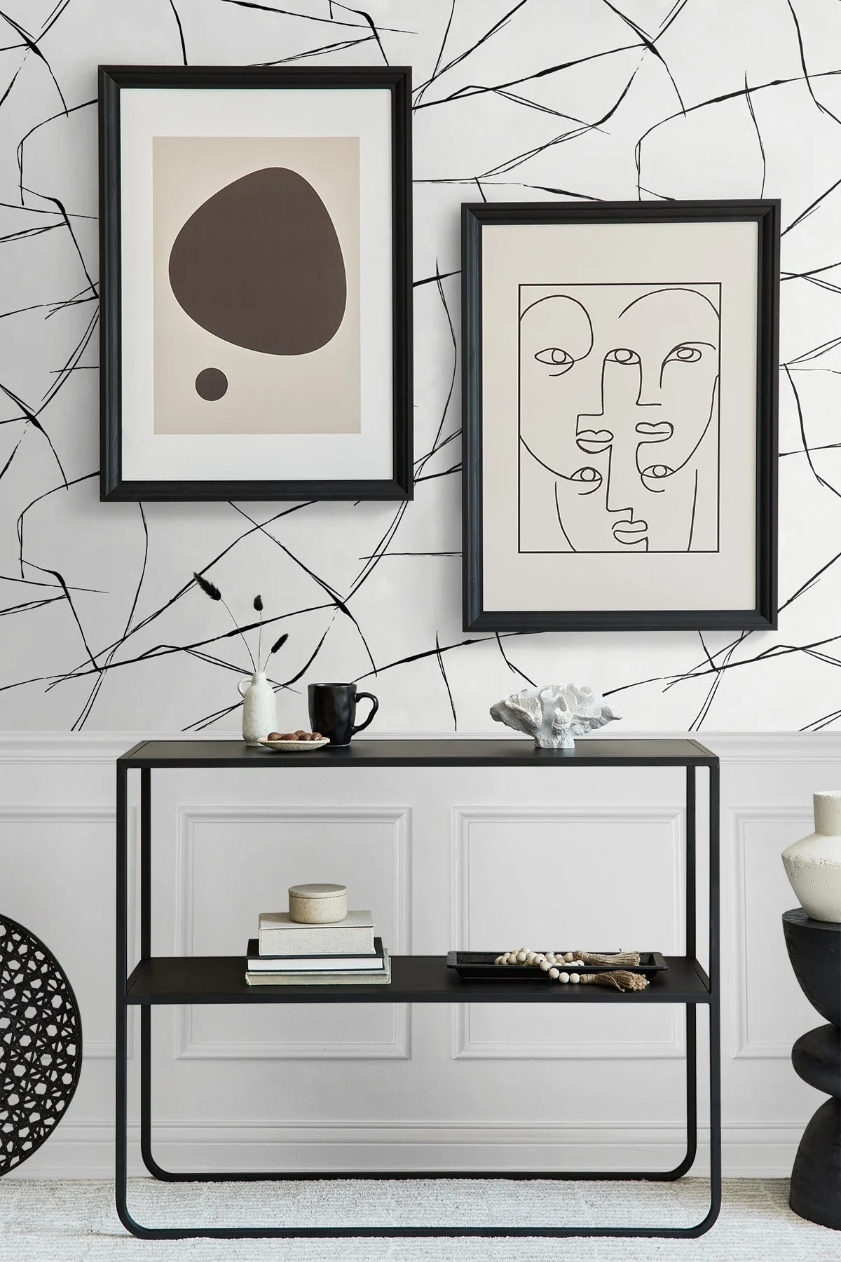 Geometric Textures Astratto Unpasted Wallpaper - Image 3