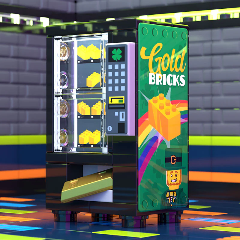 St. Patrick's Day Vending Machine Made Using LEGO Parts - Image 2