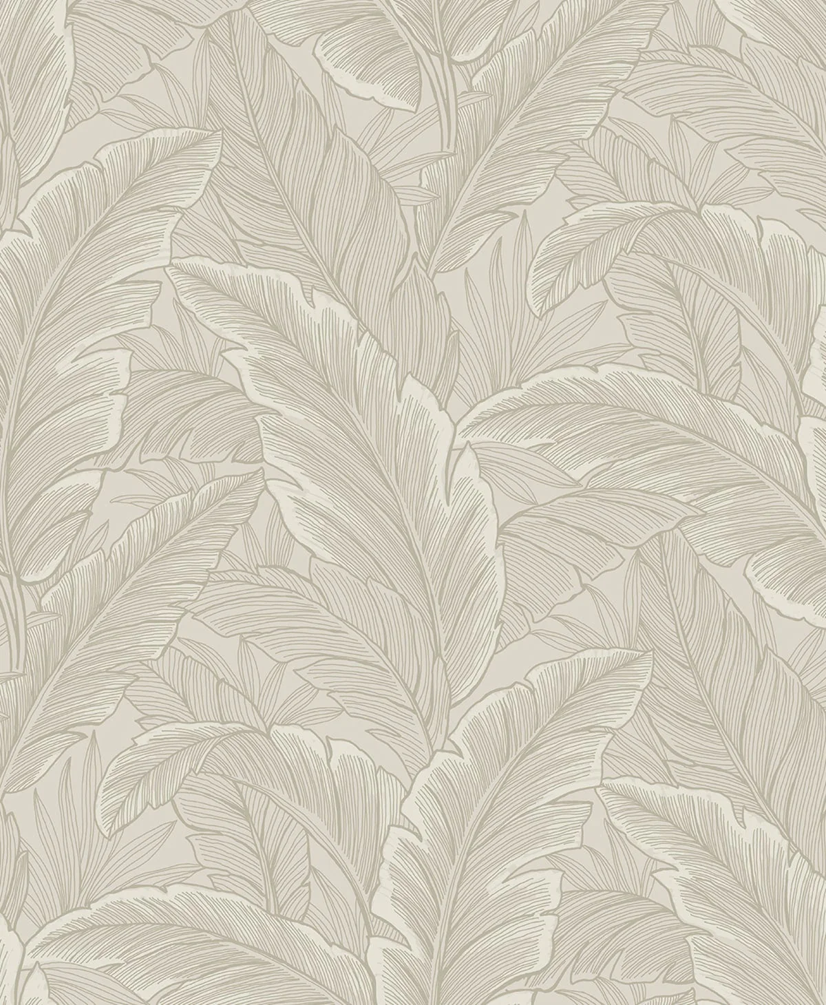Gulf Tropical Leaves Botanical Unpasted Wallpaper - Image 12