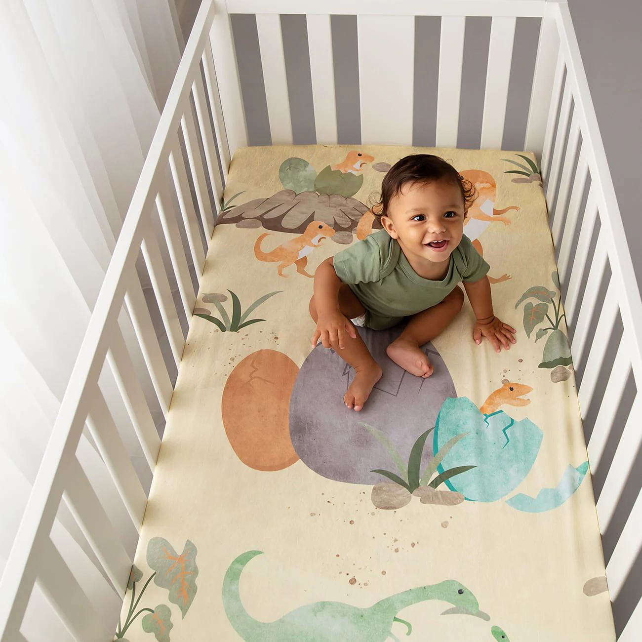 Hatchlings Standard Size Crib Sheet - Image 5