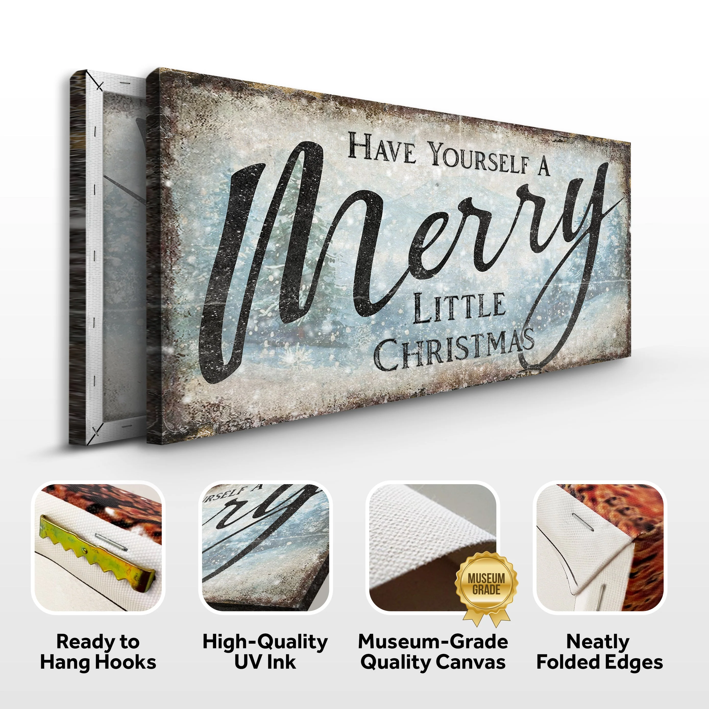 Have Yourself A Merry Little Christmas Sign XI - Image 6