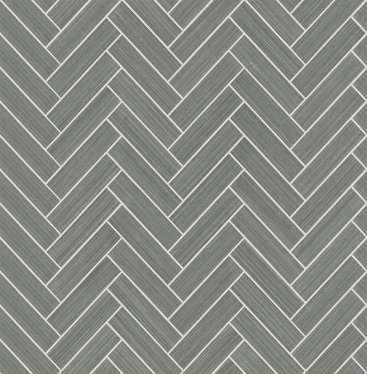 Herringbone Inlay Peel and Stick Removable Wallpaper - Image 10