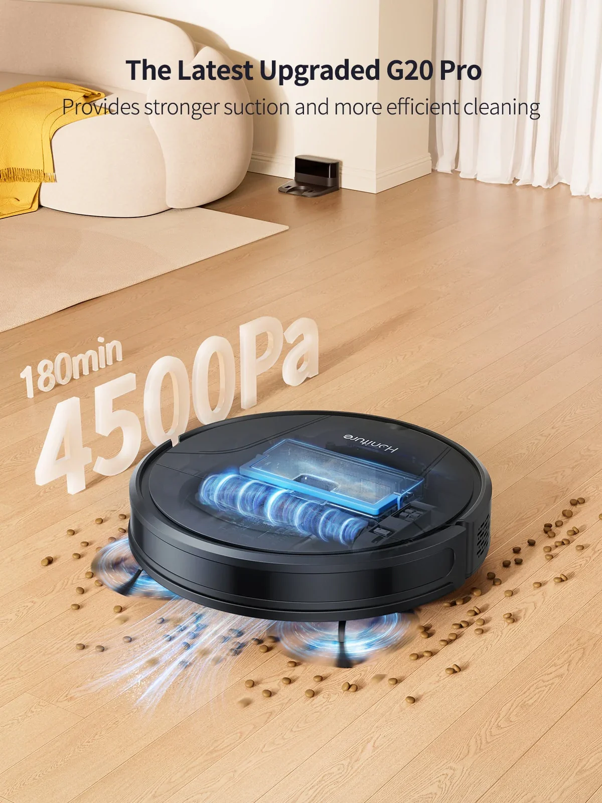 Honiture G20 Pro Robotic Vacuum - Image 3