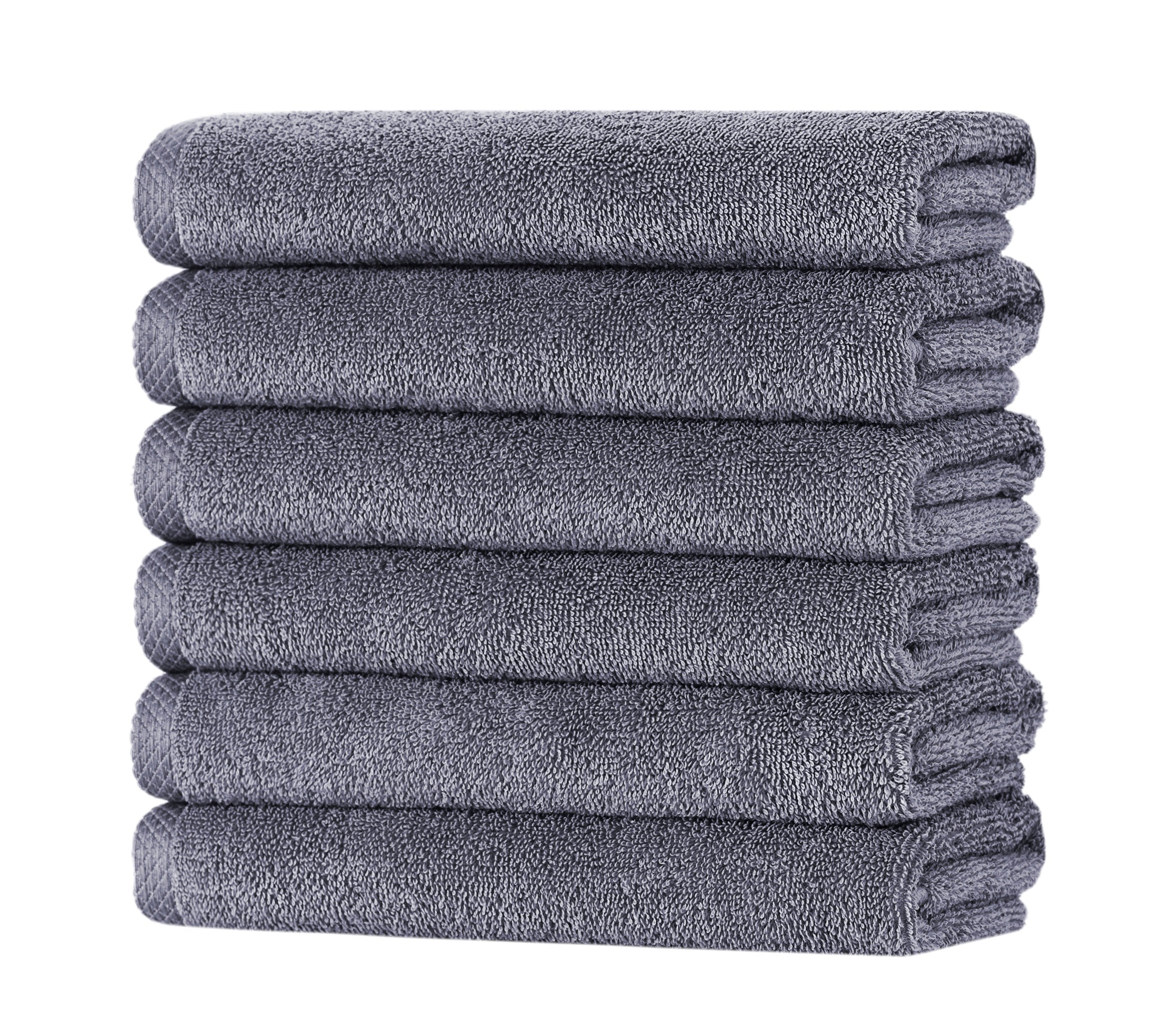 Hospitality Turkish Cotton Hand Towels - 6 Pieces - Image 4