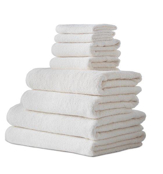 Hospitality Turkish Cotton Hotel Collection Family Towel Set of 8 - Image 13