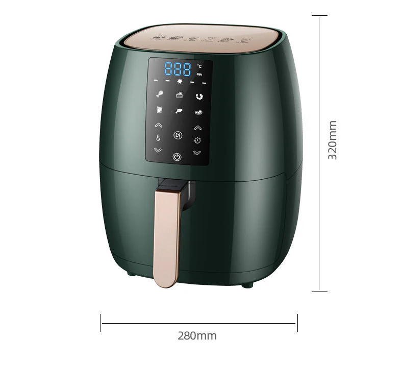 Smart Touch Large Capacity Air Fryer, 5.5L - Image 5