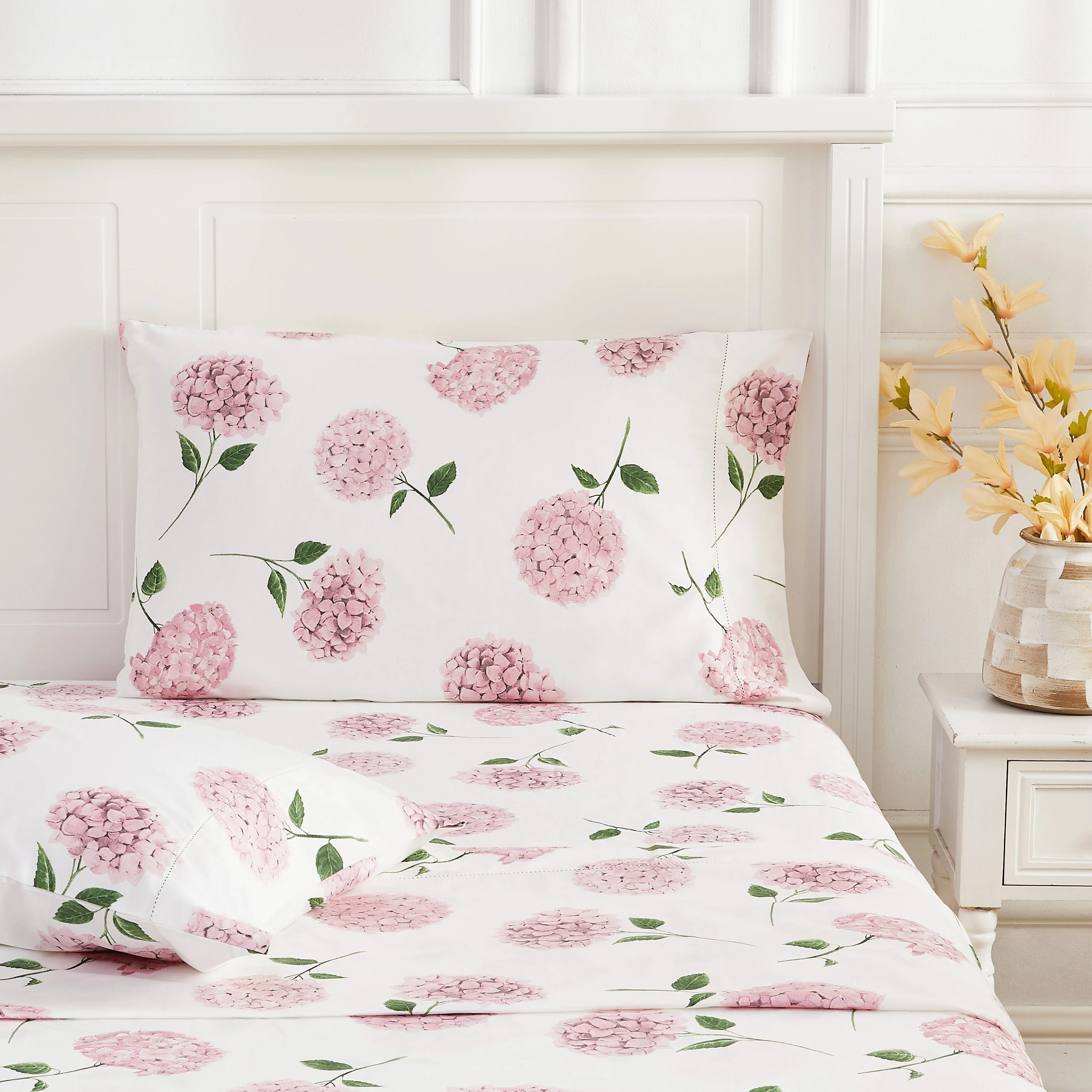 Hydrangea Printed Sheet Set - Image 21