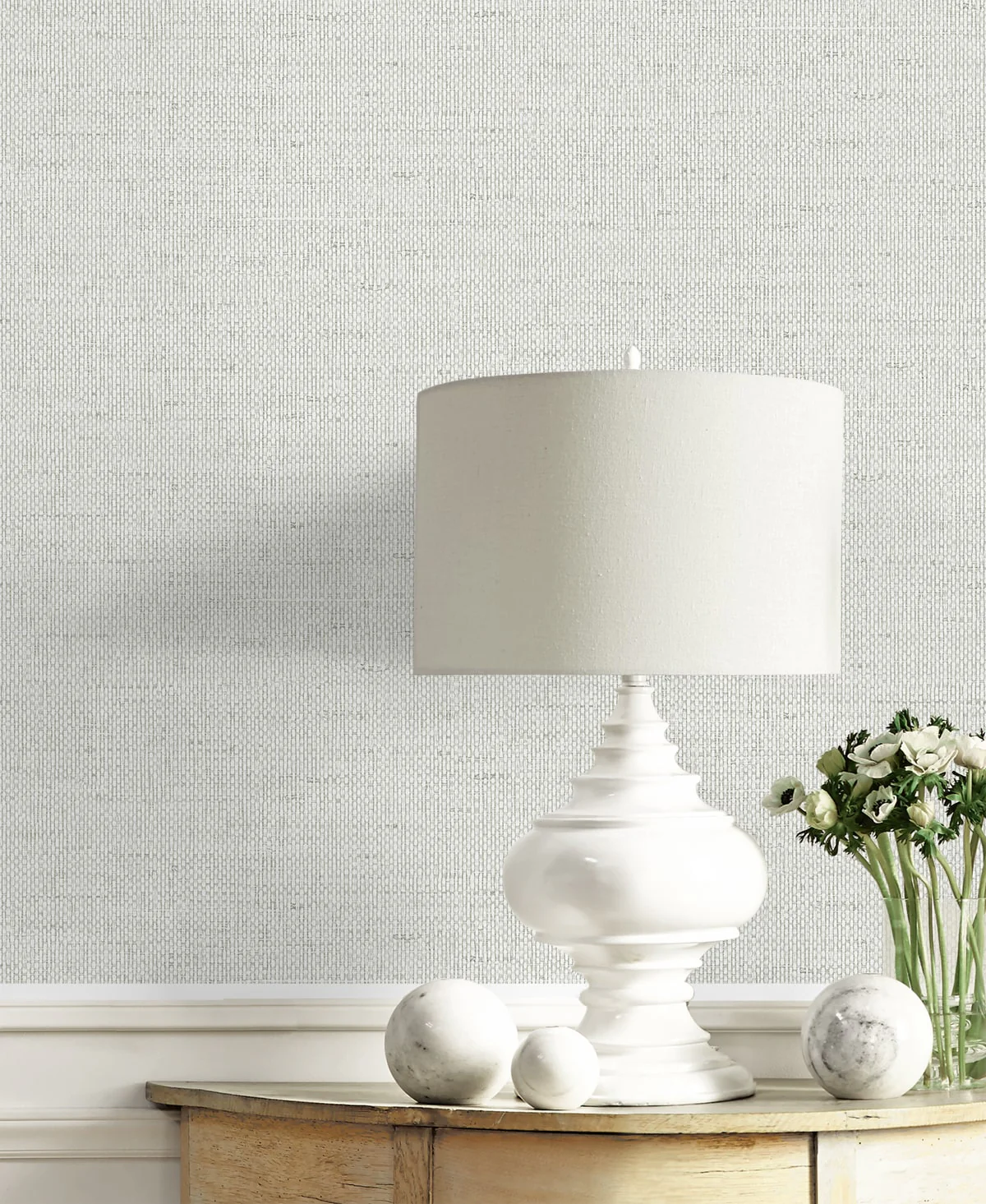 Kaya Faux Paperweave Embossed Vinyl Unpasted Wallpaper - Image 36