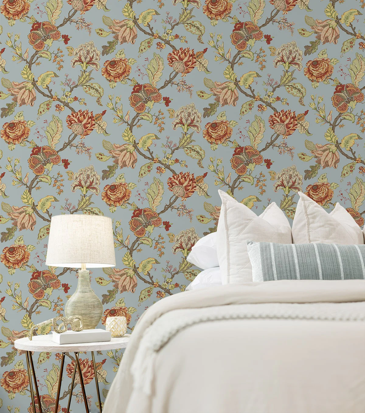 Kianna Jacobean Peel and Stick Removable Wallpaper - Image 14
