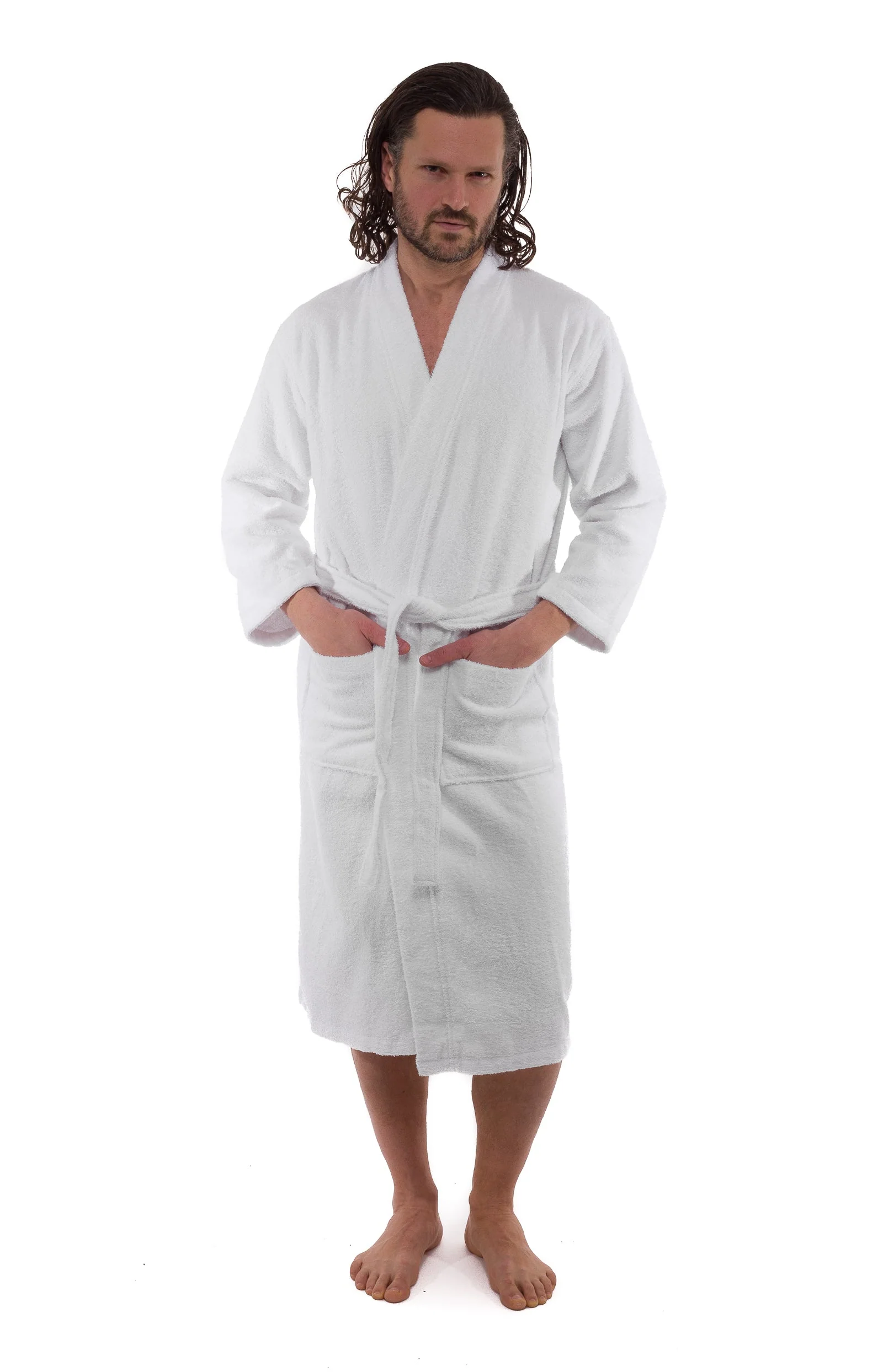 Kimono Turkish Cotton Bathrobe - Image 2