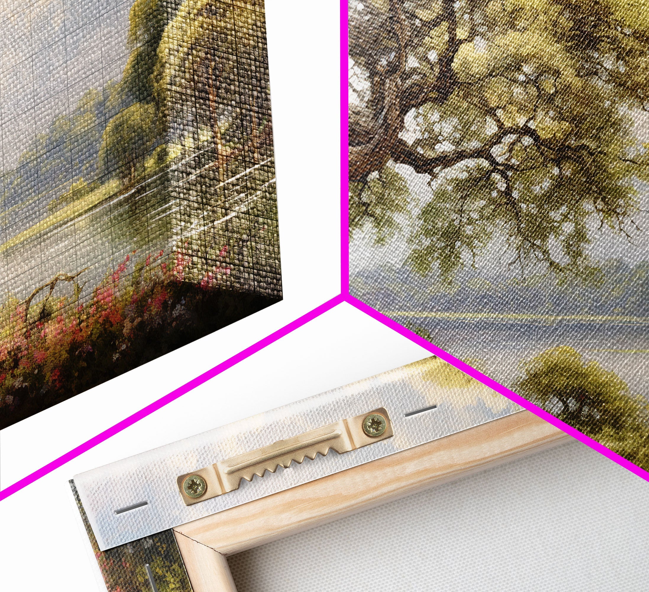 Lake Wall Art, Canvas Print, 3 Piece Wall Art - Image 13