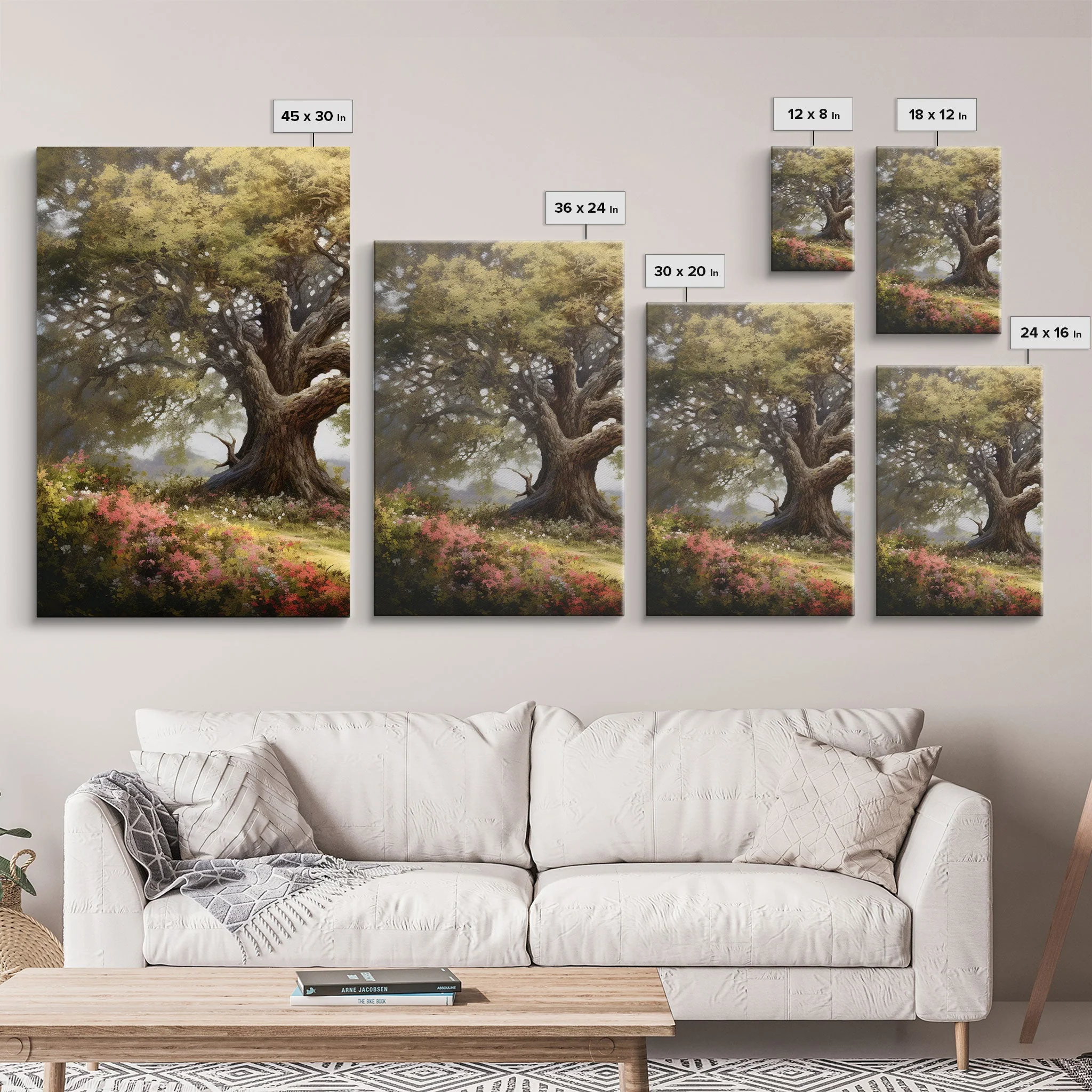 Lake Wall Art, Canvas Print, 3 Piece Wall Art - Image 7