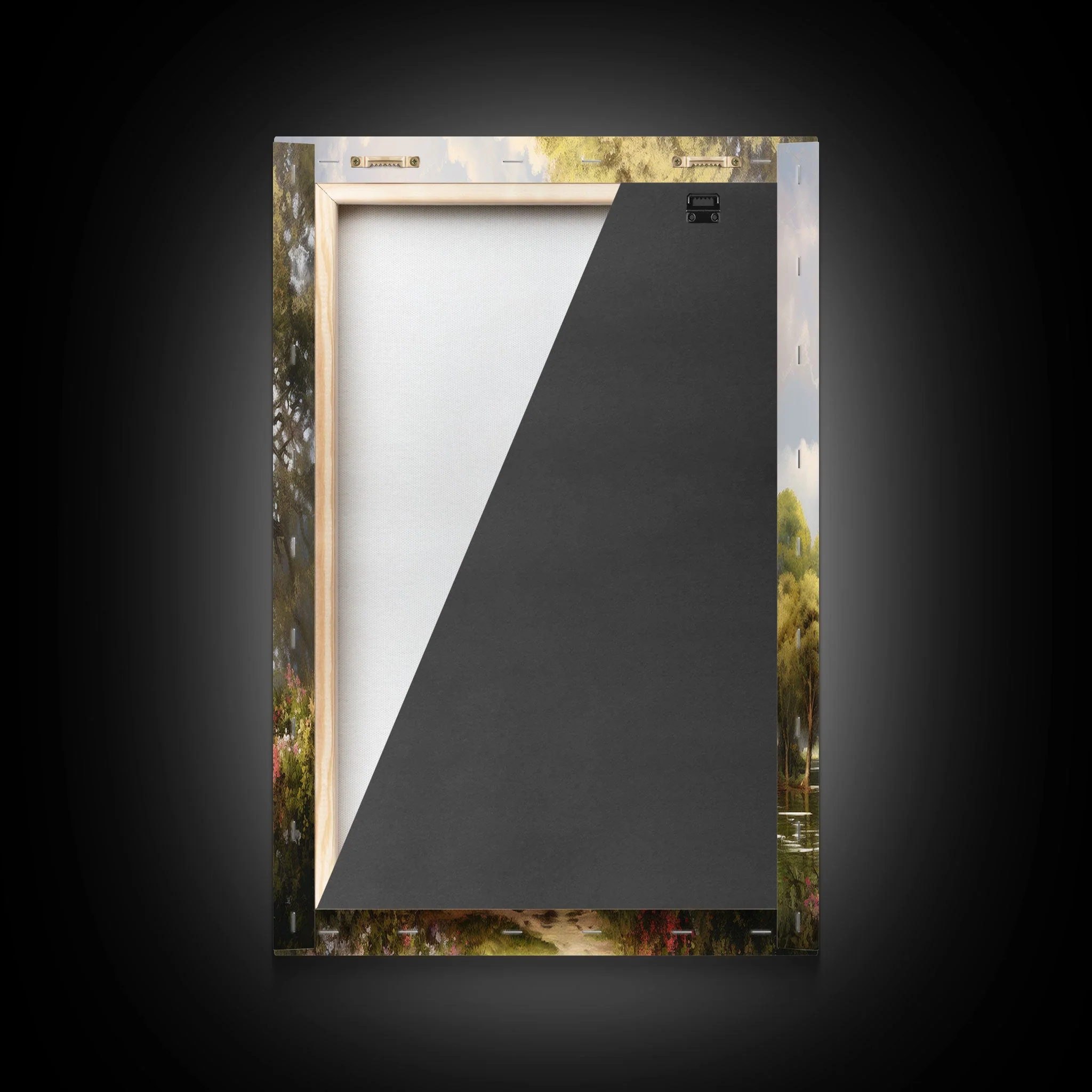 Lake Wall Art, Canvas Print, 3 Piece Wall Art - Image 9